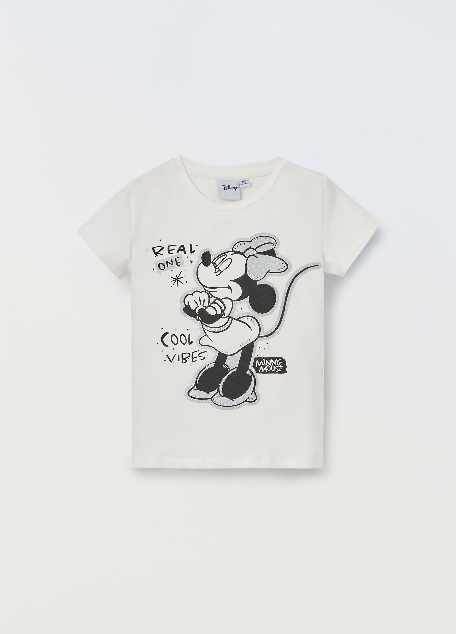 T-shirt in cotone stretch bambina_0