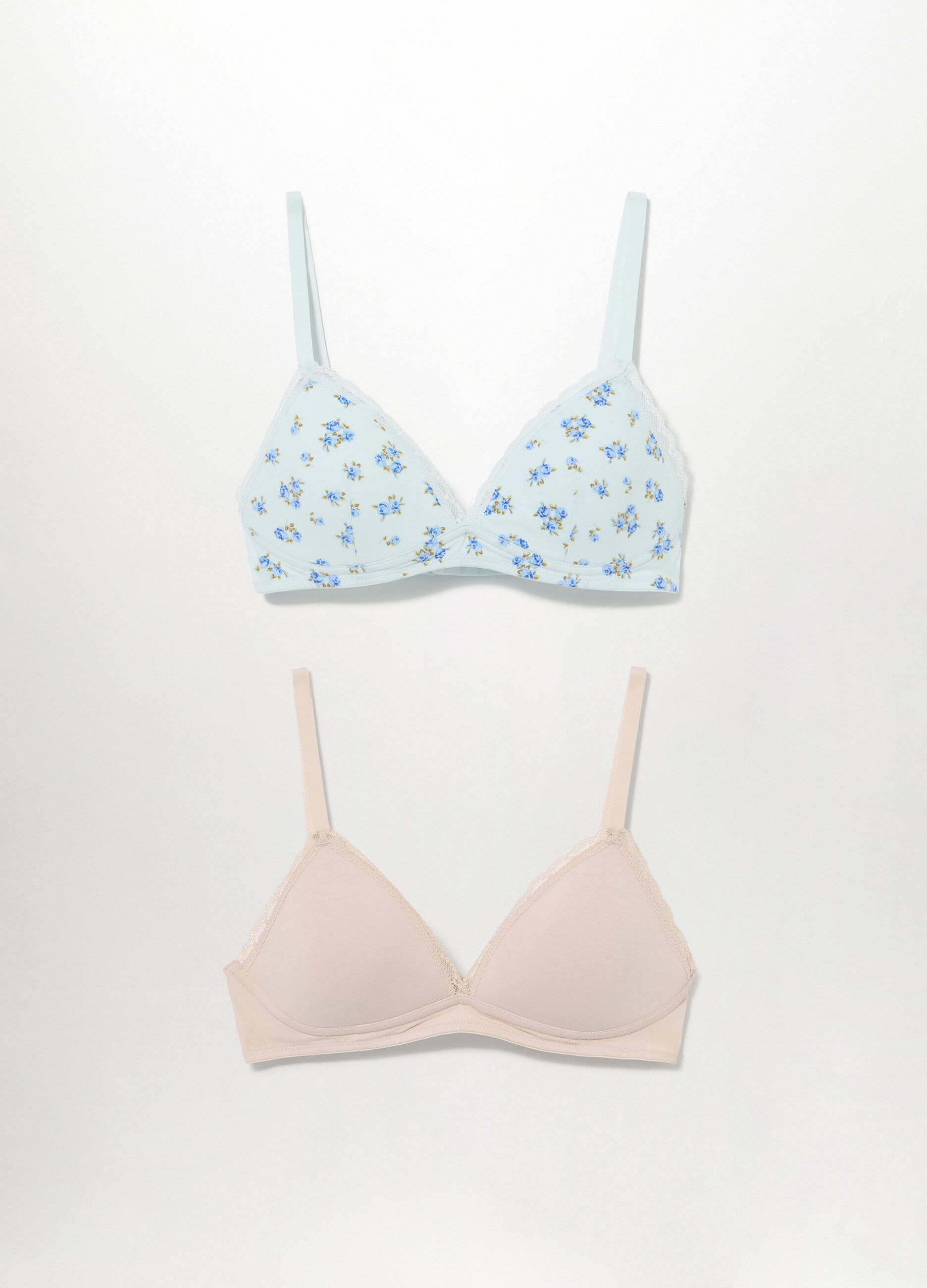 Pack 2 reggiseni imbottiti in cotone_0