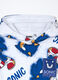 Felpa Sonic in french terry di puro cotone bambino_2