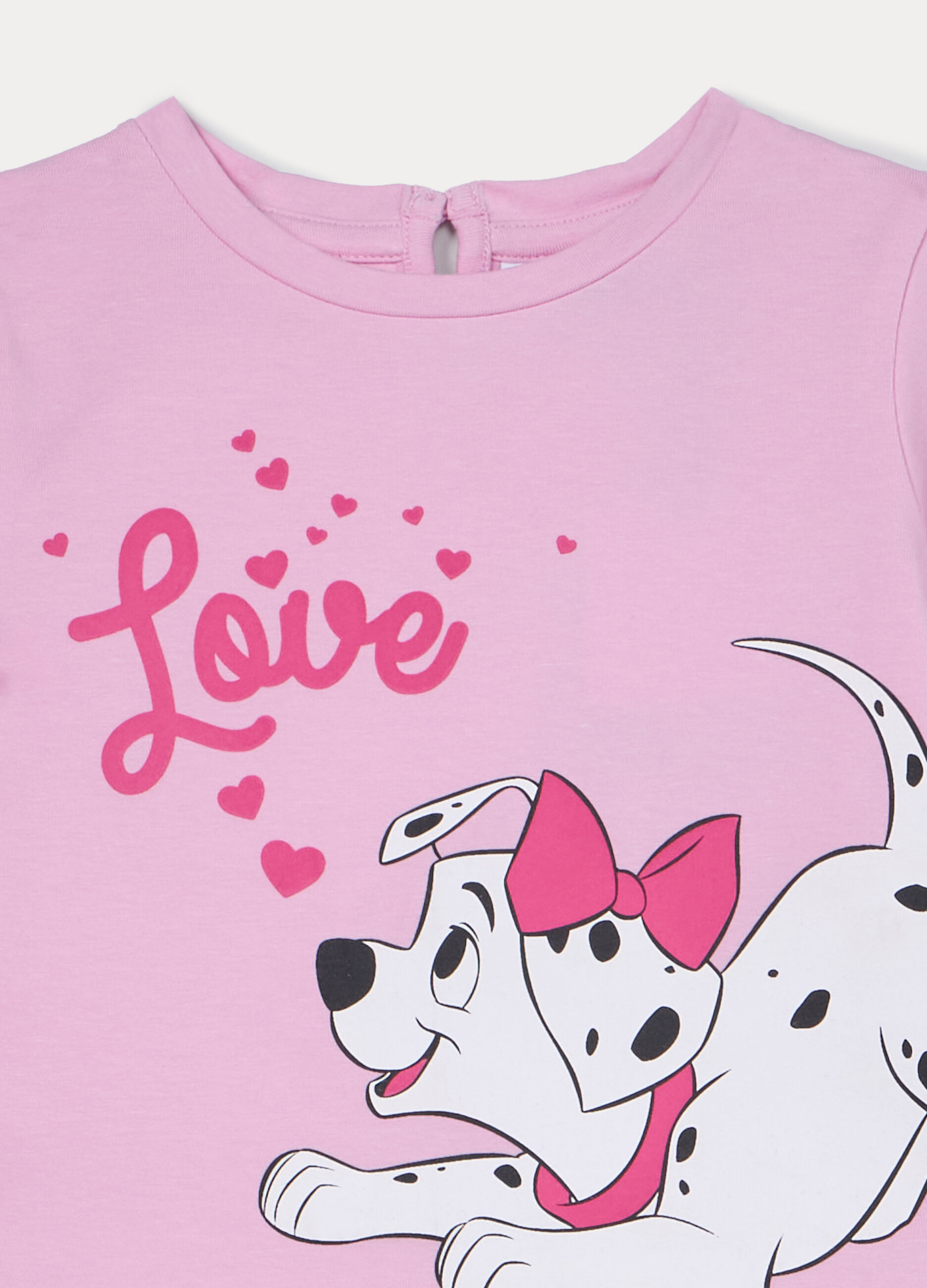 Jogging set Disney in jersey di cotone stretch bimba_2