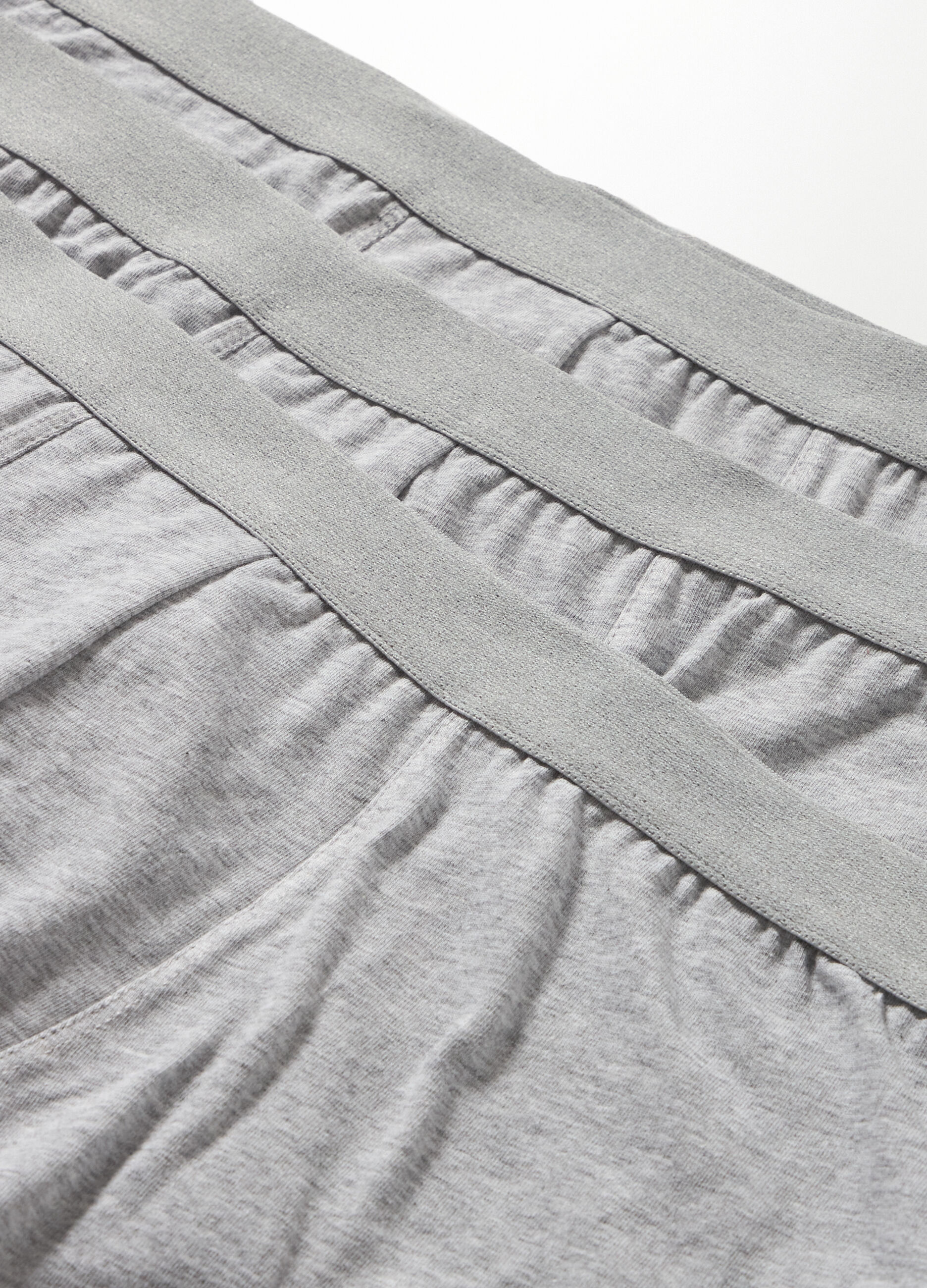 3 pack boxer tinta unita in cotone stretch uomo_2