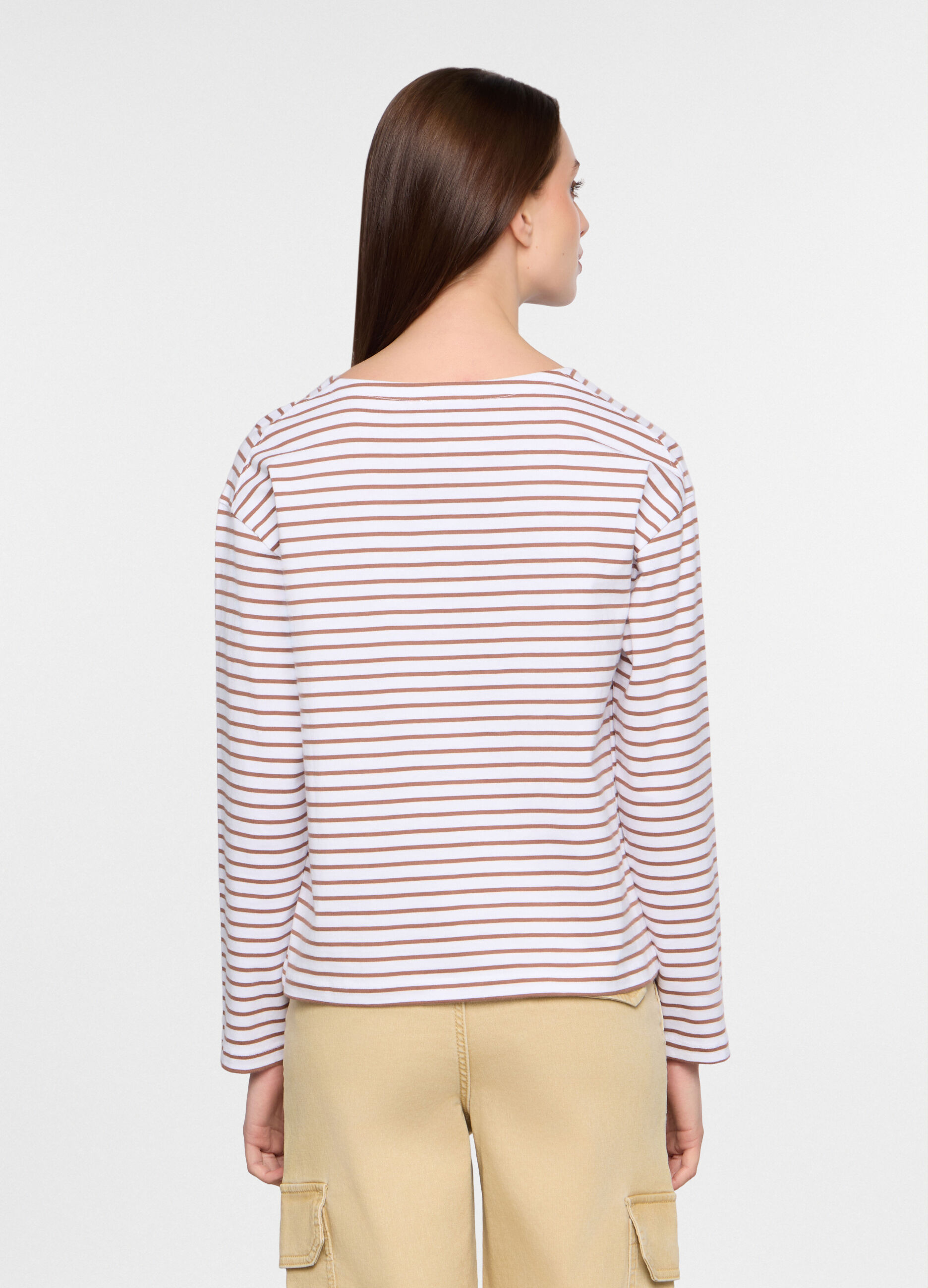 T-shirt girocollo donna_1