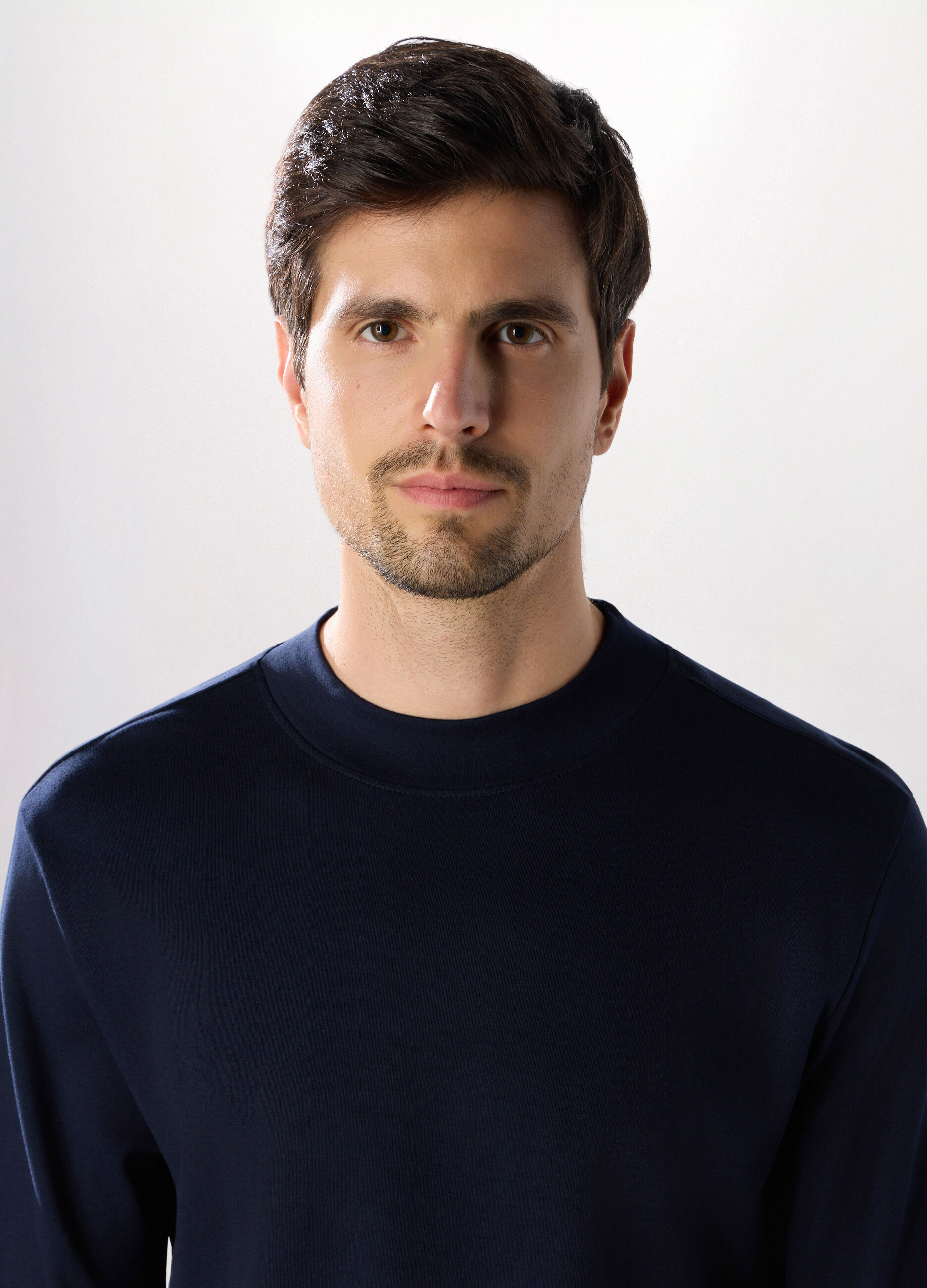 Maglia a maniche lunghe in interlock di cotone_2