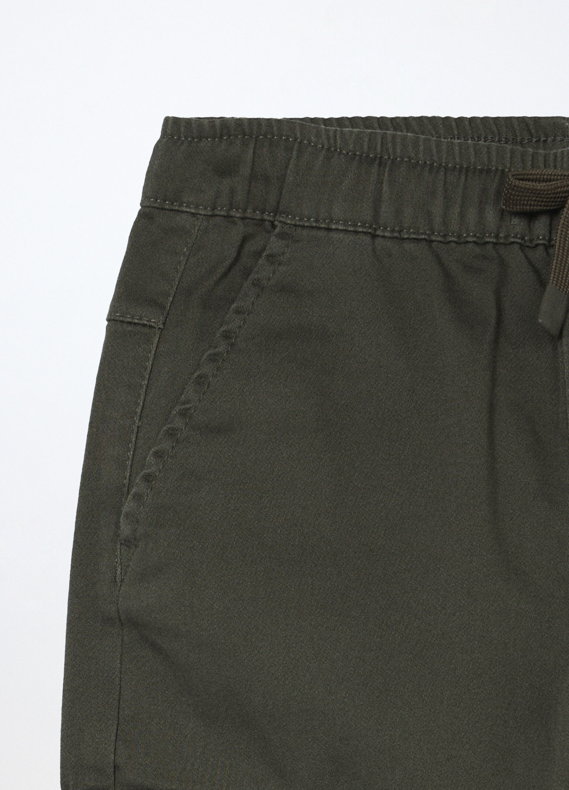 Pantaloni cargo misto cotone bambino_2