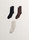 3 pack calze corte in cotone stretch uomo_0