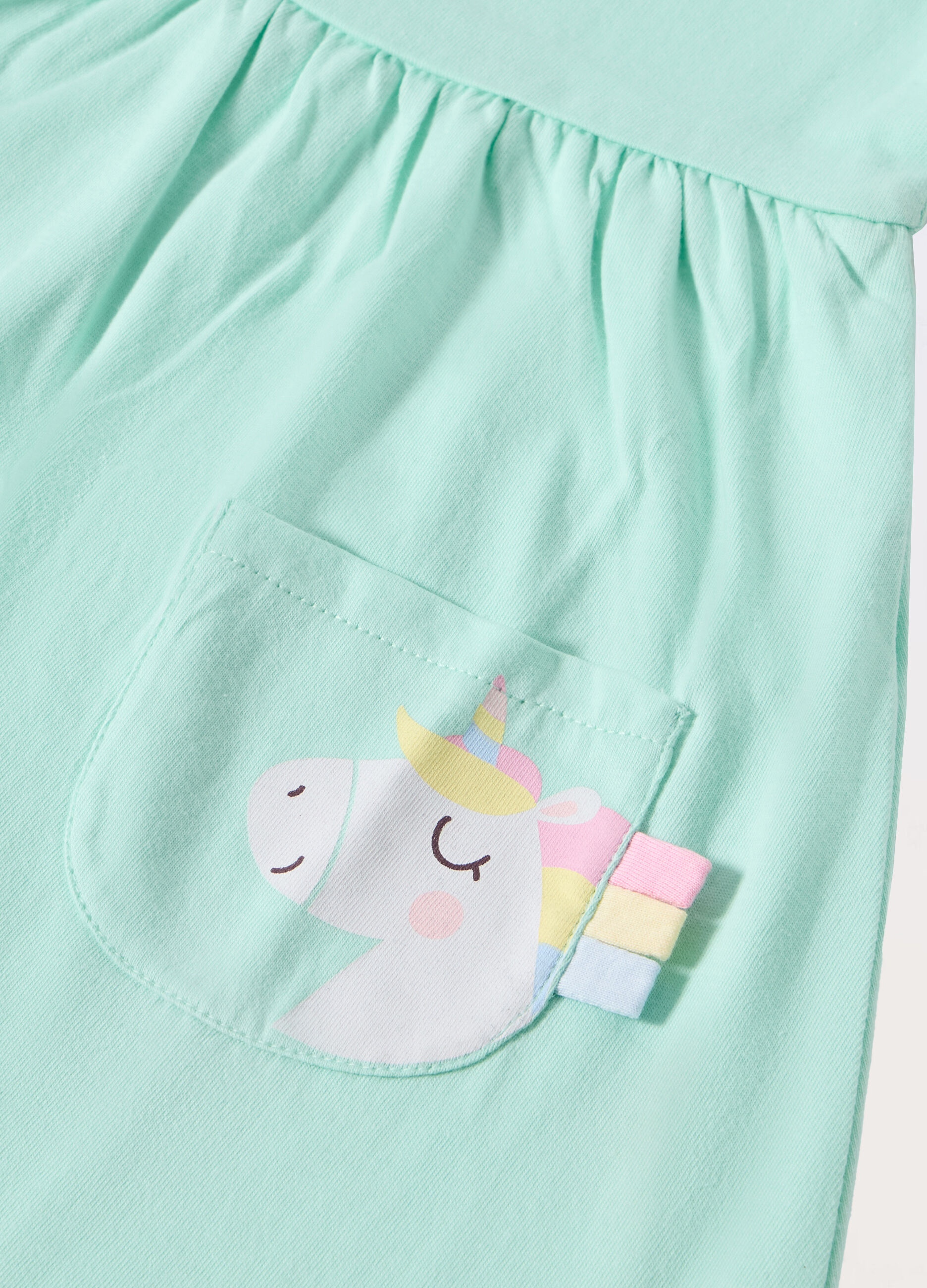 Vestito in puro cotone neonata_1