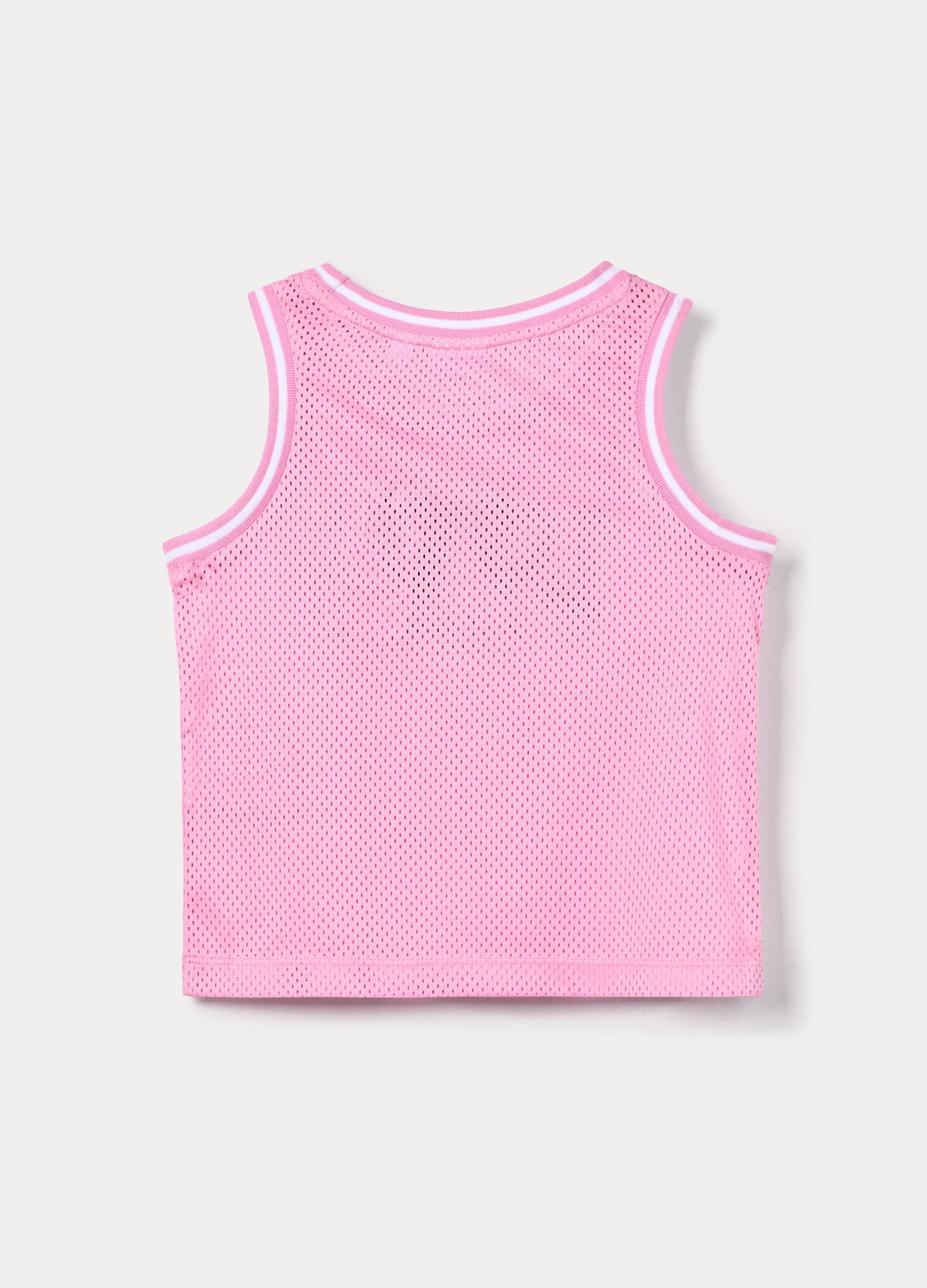 Canotta mesh con stampa bambina_1
