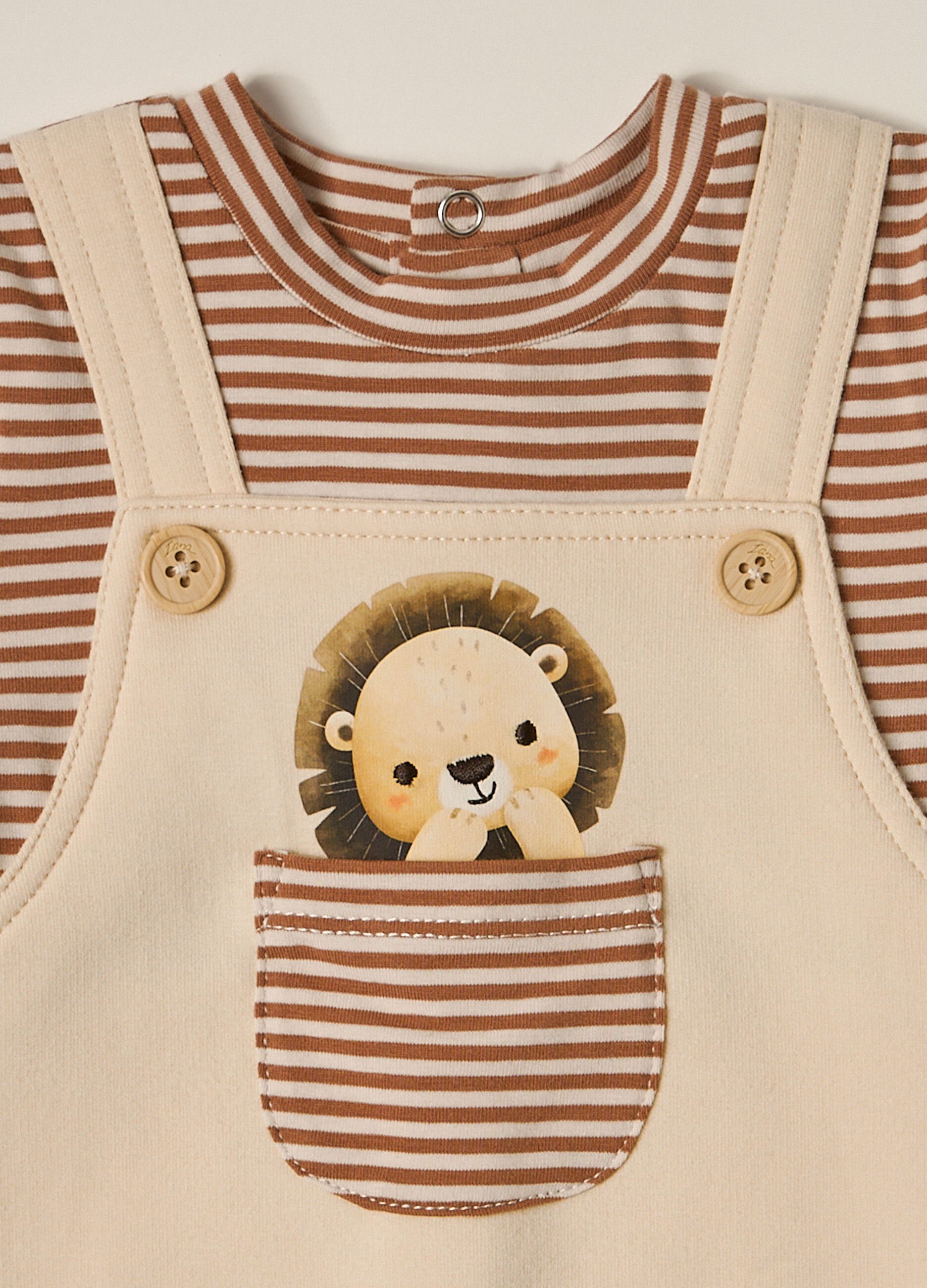 Tutina in cotone stretch IANA neonata_1