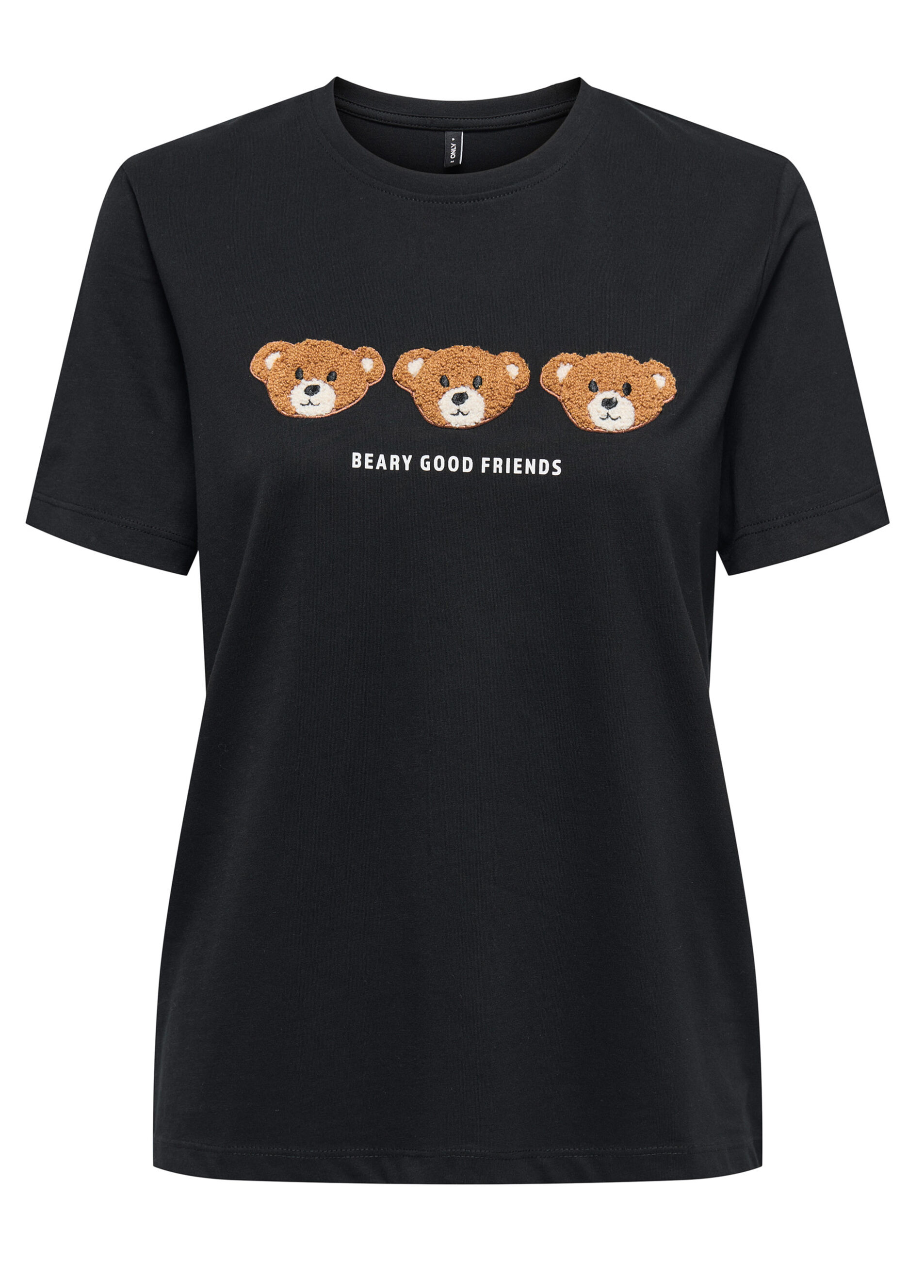 T-shirt con ricamo donna_0