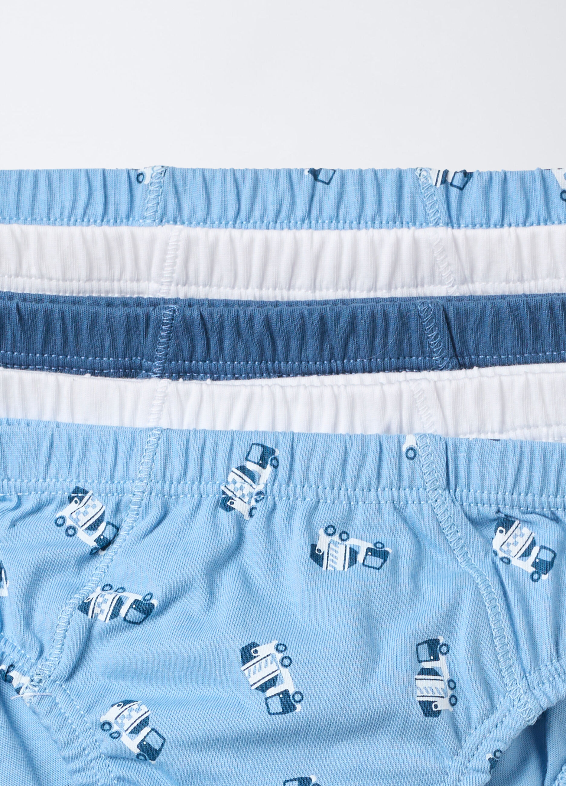 Pack 5 slip in jersey di puro cotone bambino_3