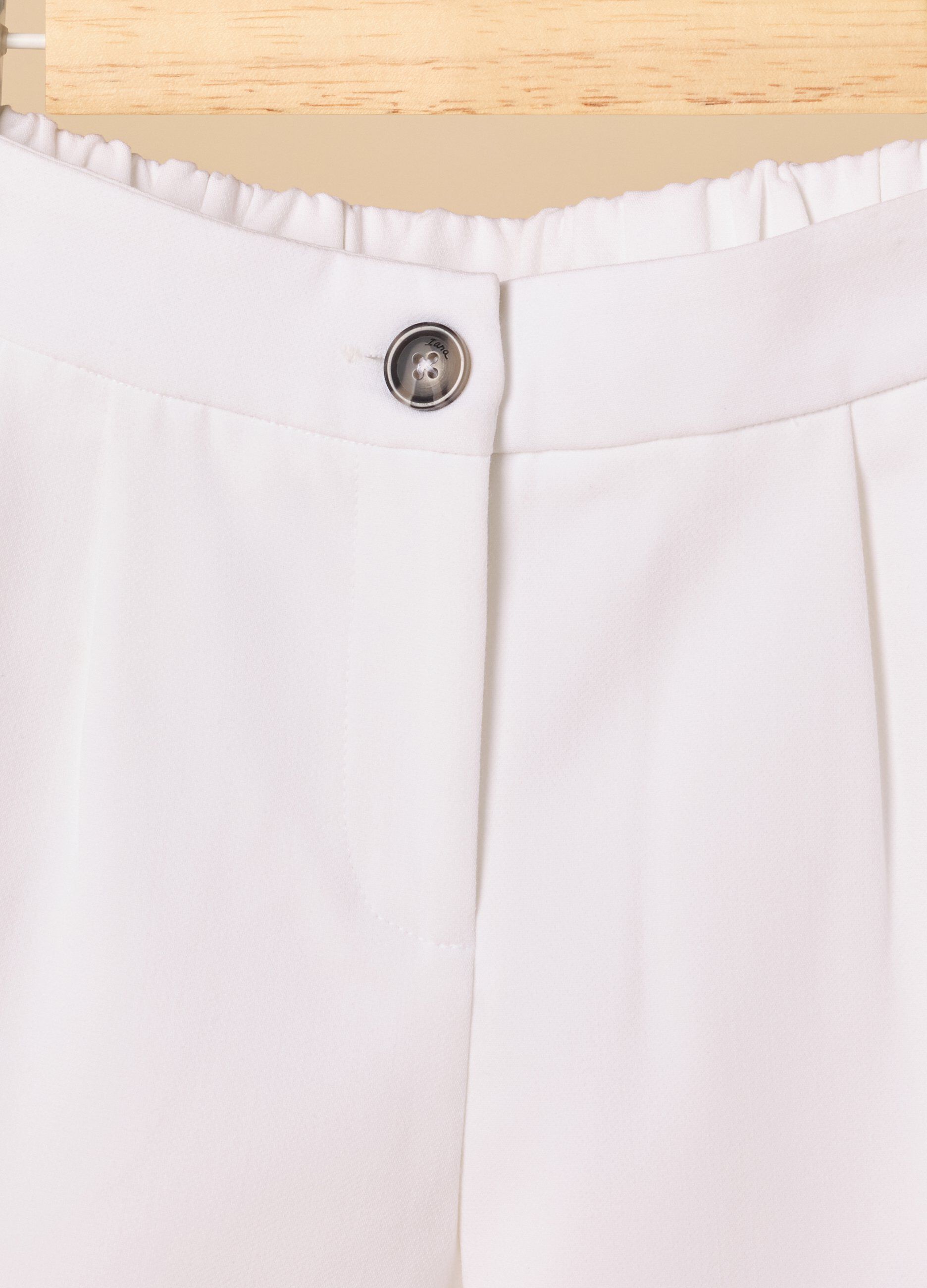 Pantalone IANA in misto viscosa stretch bambina_1