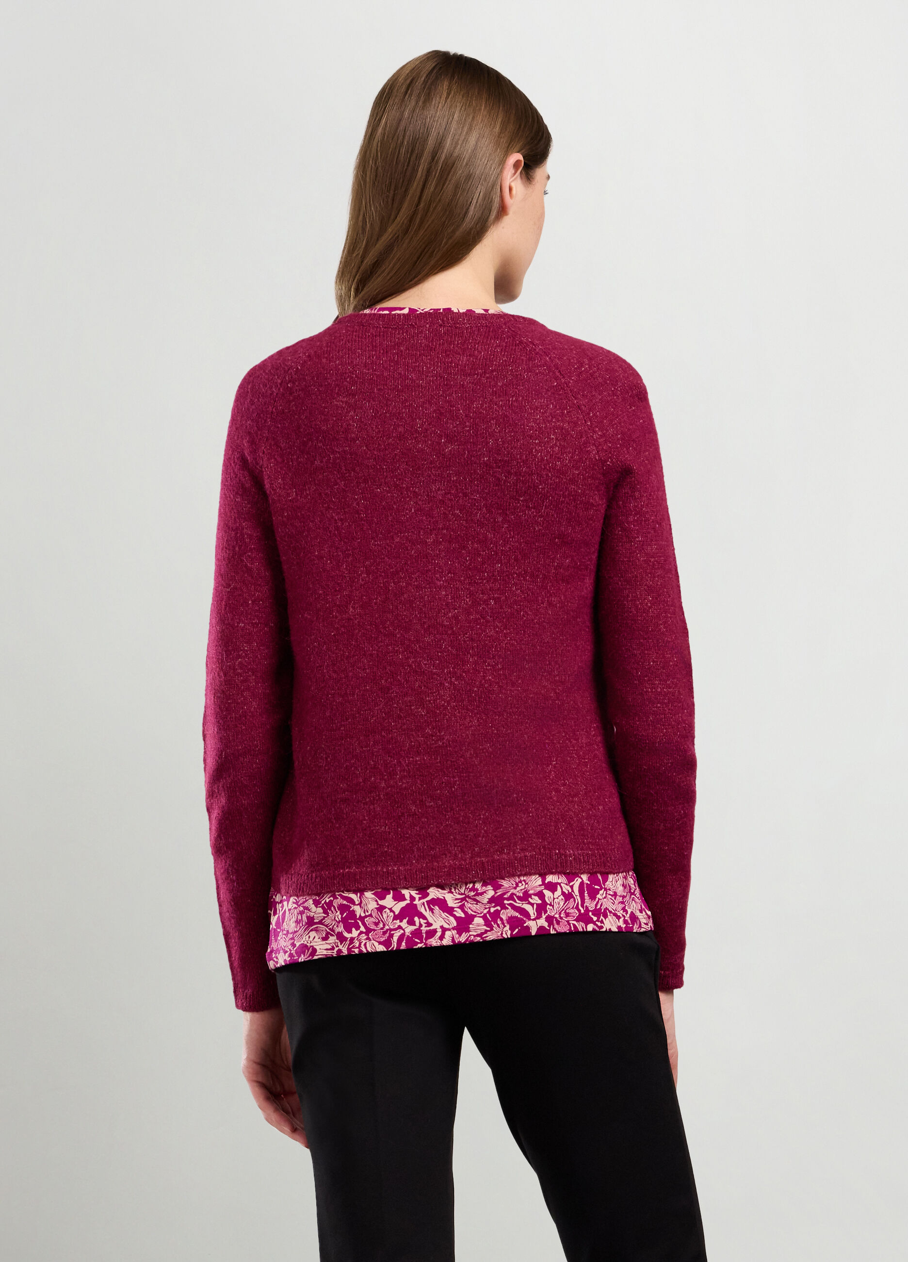 Cardigan in misto lana di alpaca donna_1