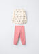 Set pigiama lungo in jersey di puro cotone _1