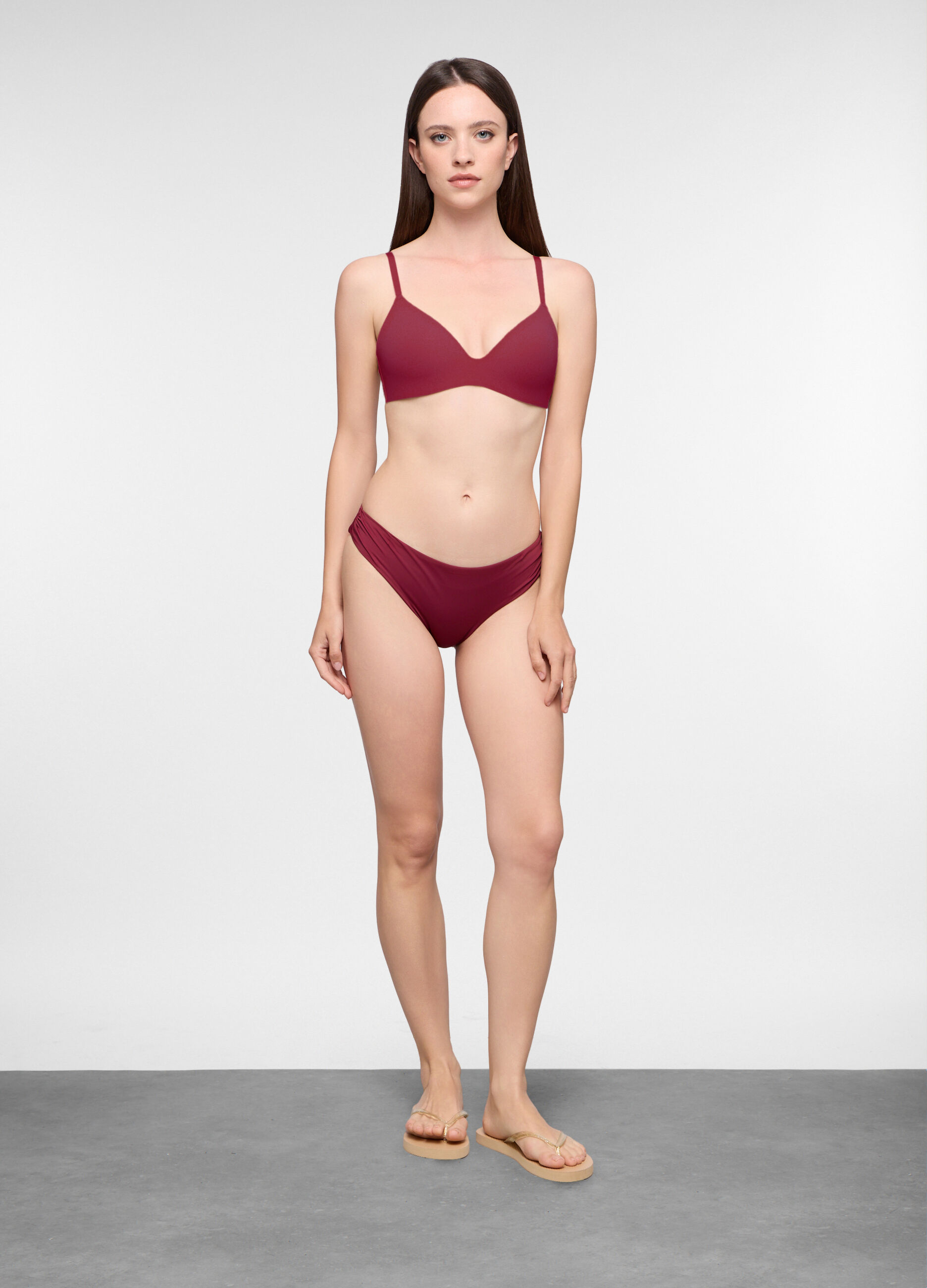 Slip bikini in microfibra stretch donna