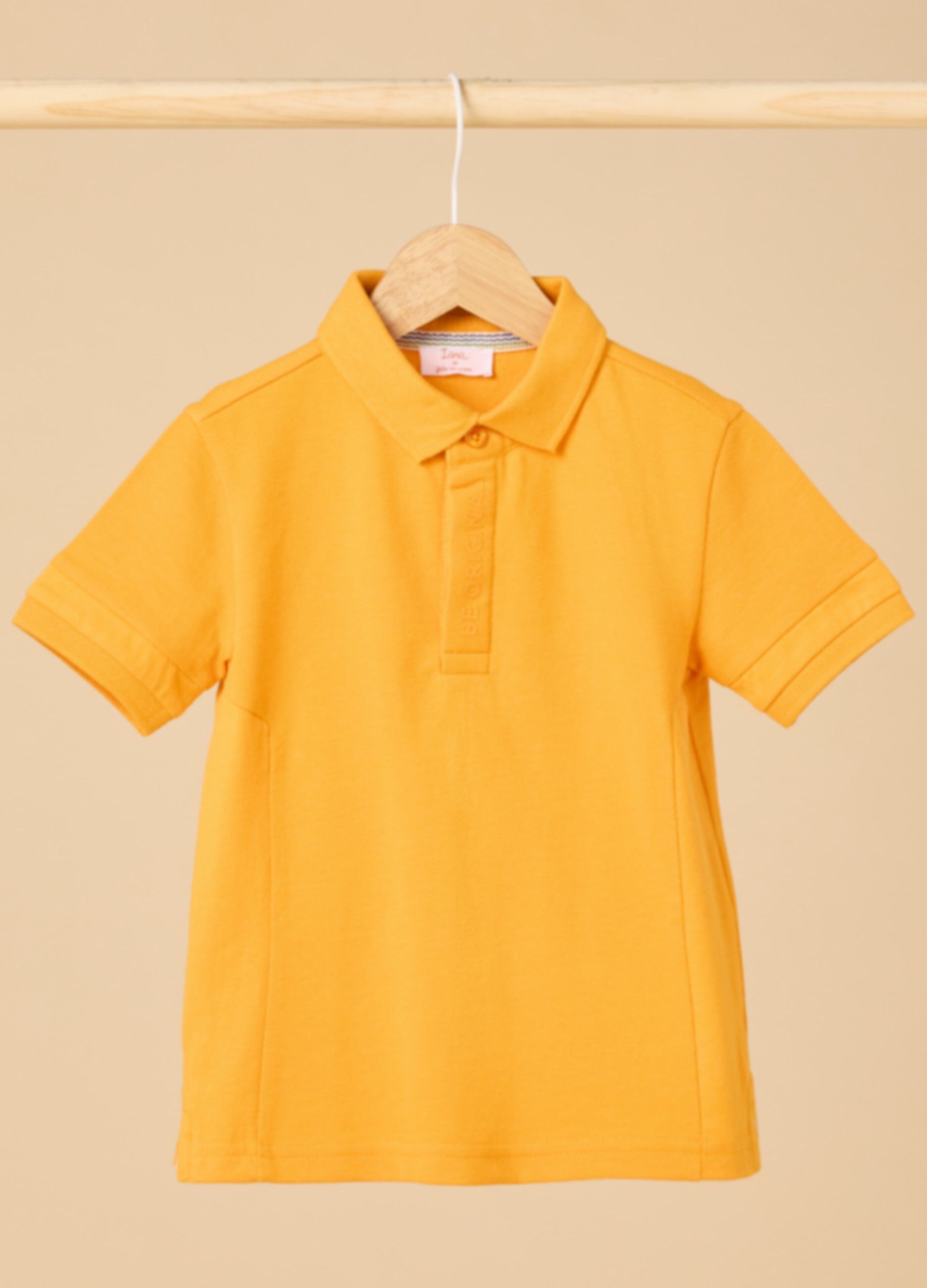 Polo IANA in puro cotone Piquet bambino_0