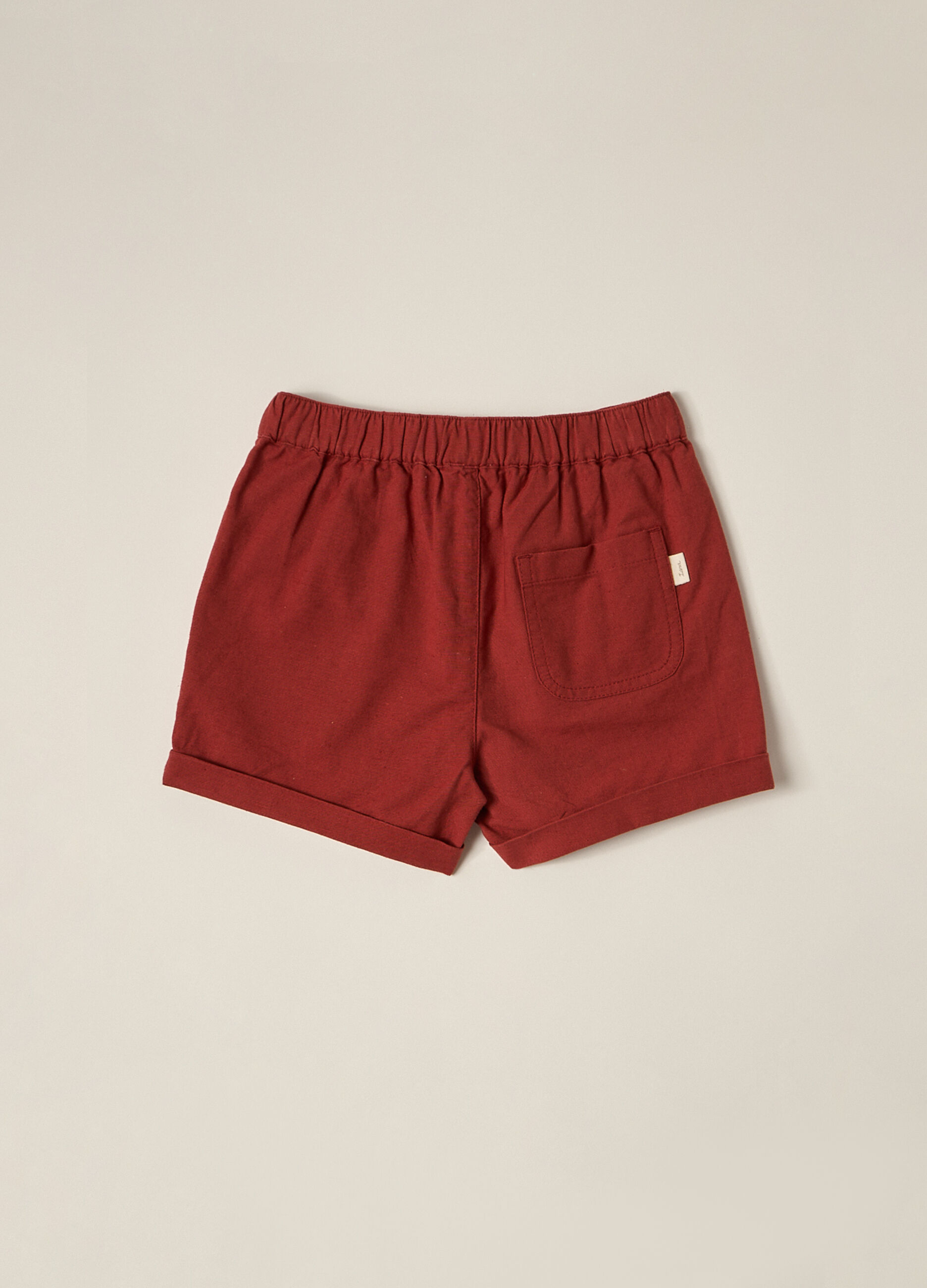 Shorts misto lino IANA neonato