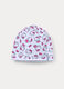 Berretto Hello Kitty in french terry di cotone stretch neonata_0