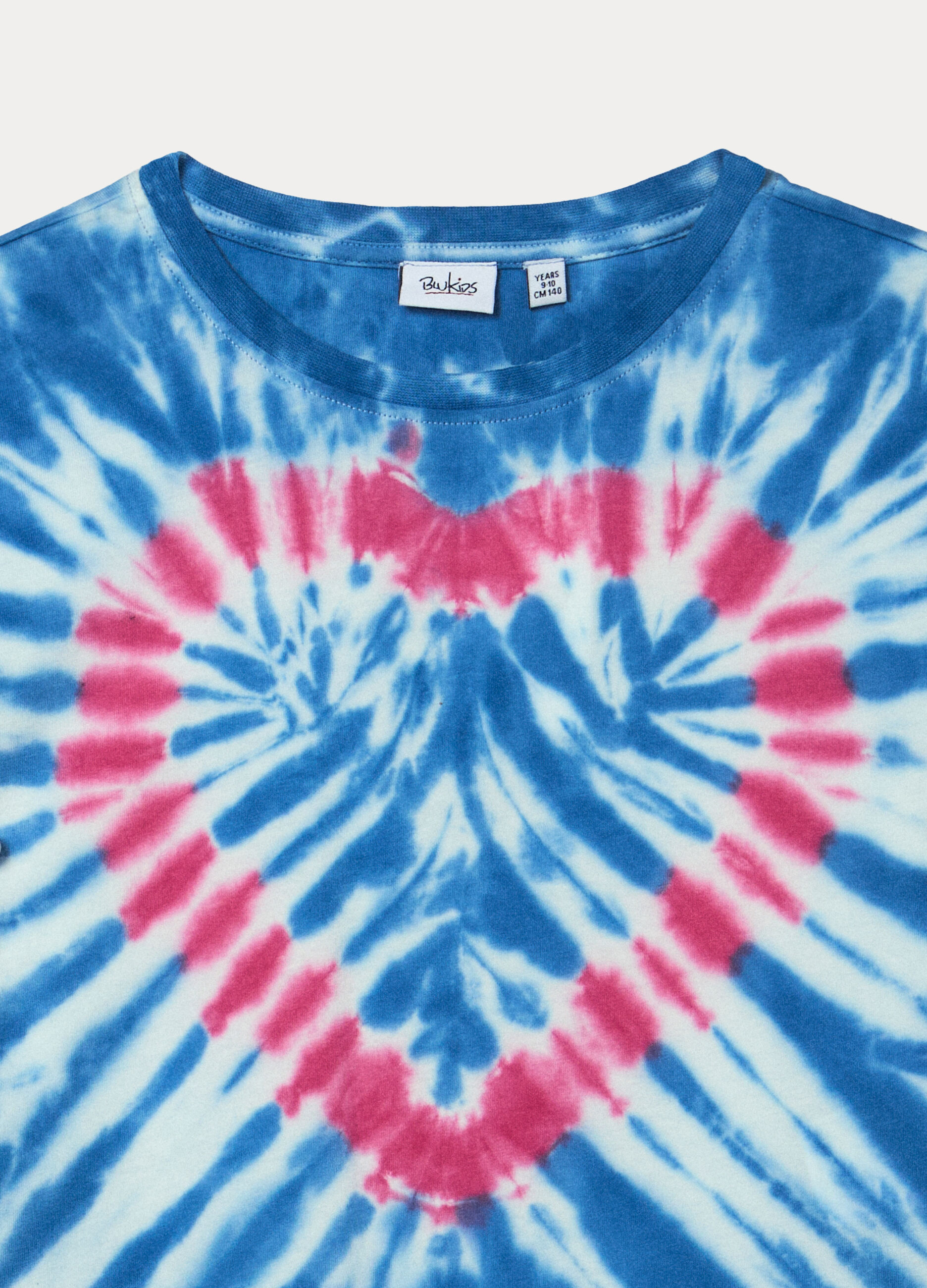 T-shirt boxy fit in jersey di puro cotone ragazza_2