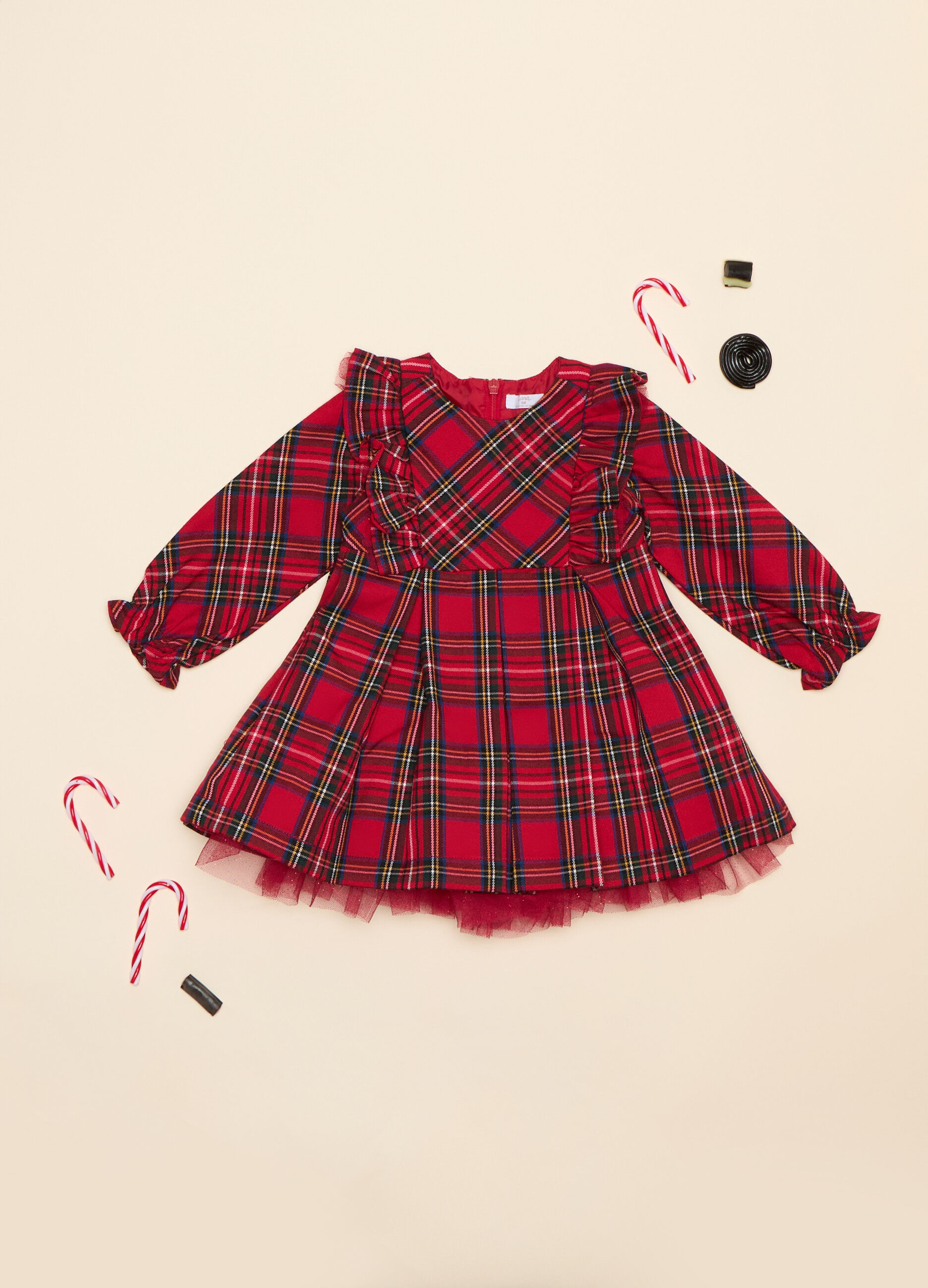 Vestito in twill di misto viscosa_0