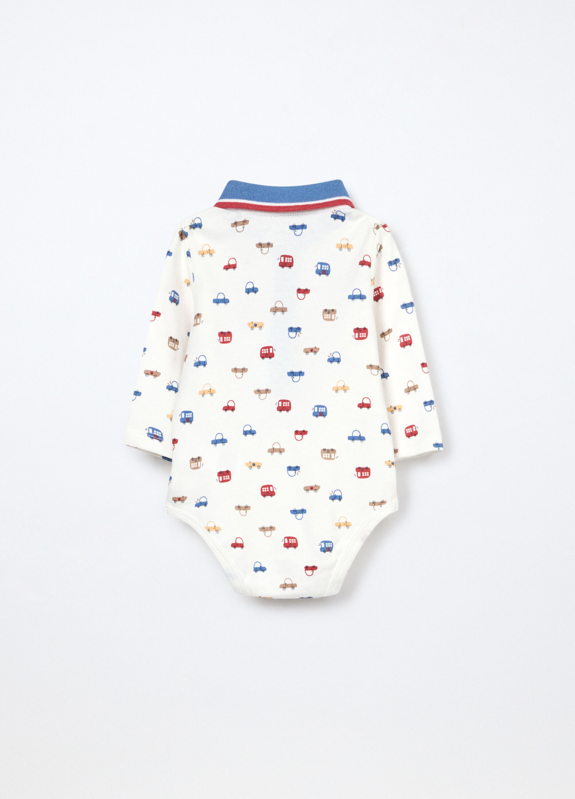 Body in jersey di puro cotone neonato_1