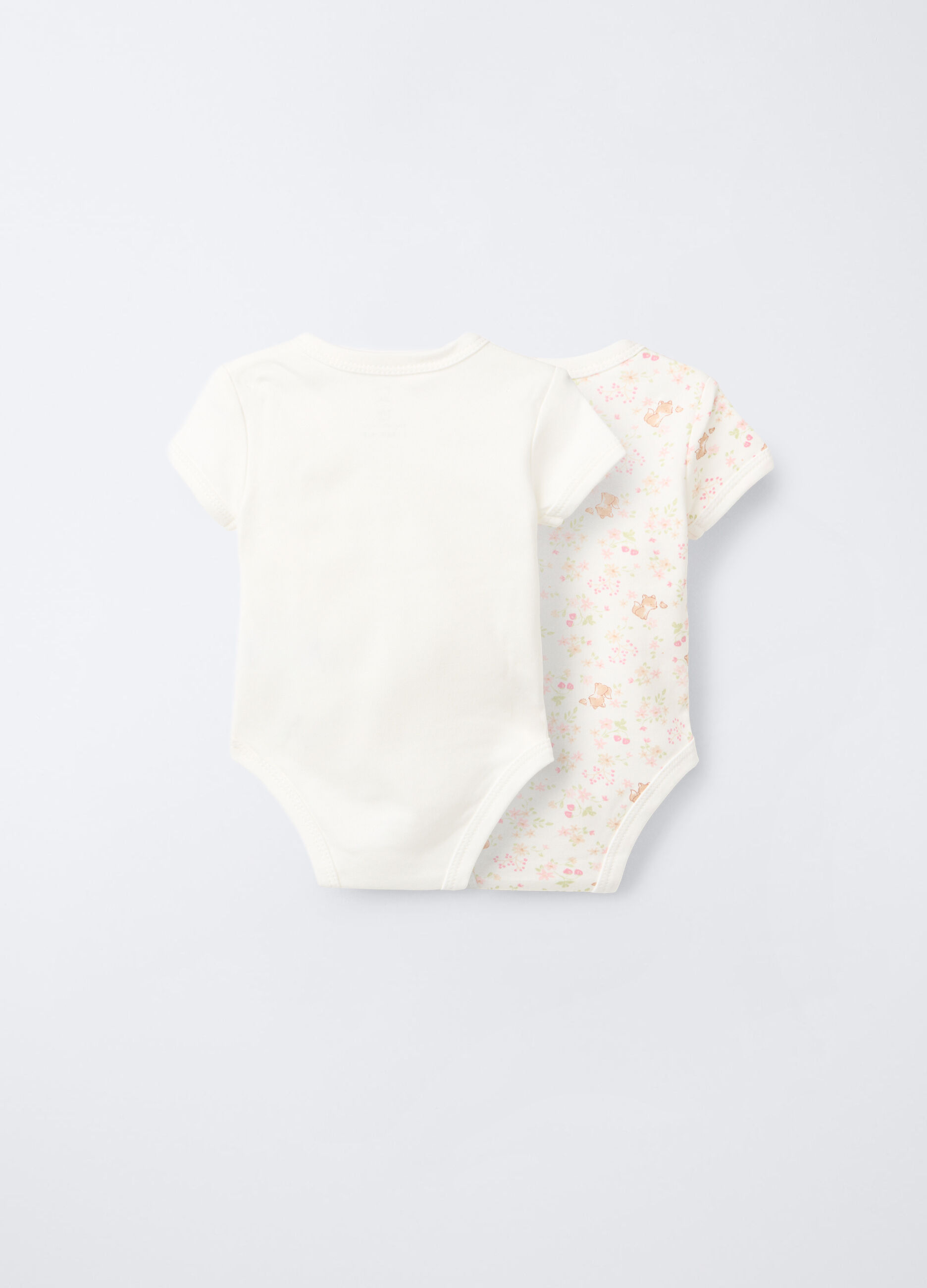 Pack 2 body incrociati in interlock di puro cotone neonata_1