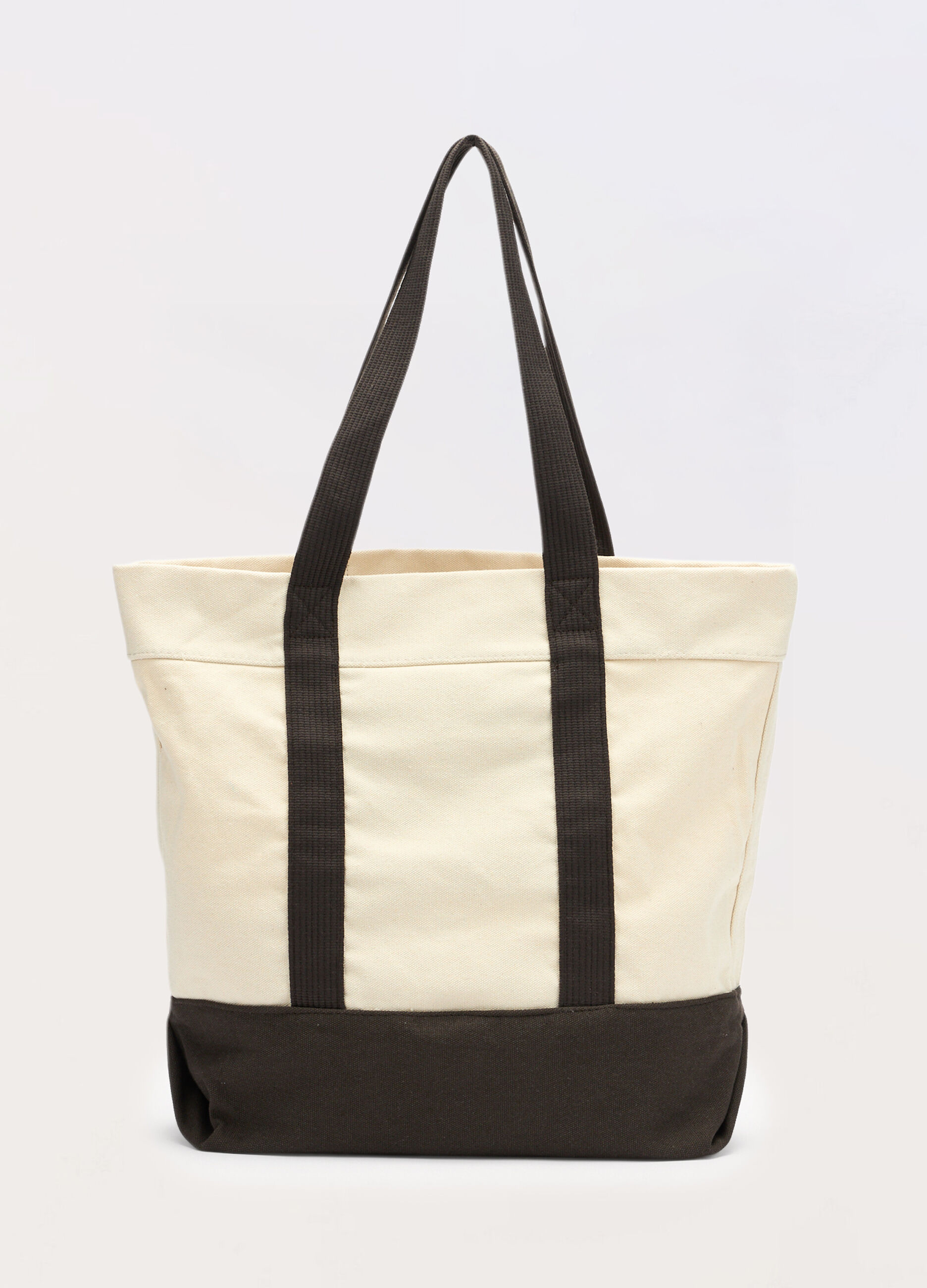 Tote bag in tela di cotone uomo
