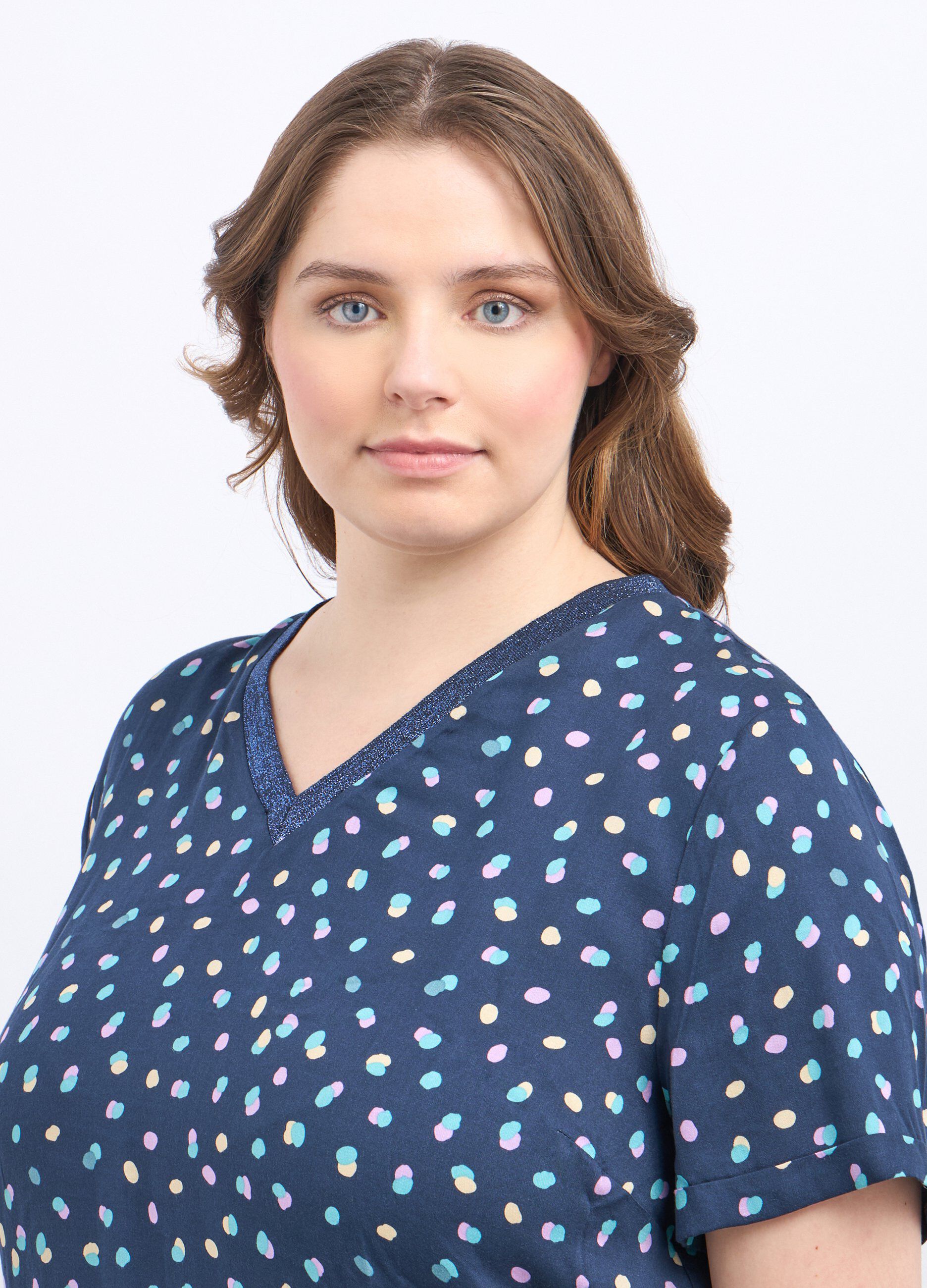 Blusa in pura viscosa donna_2