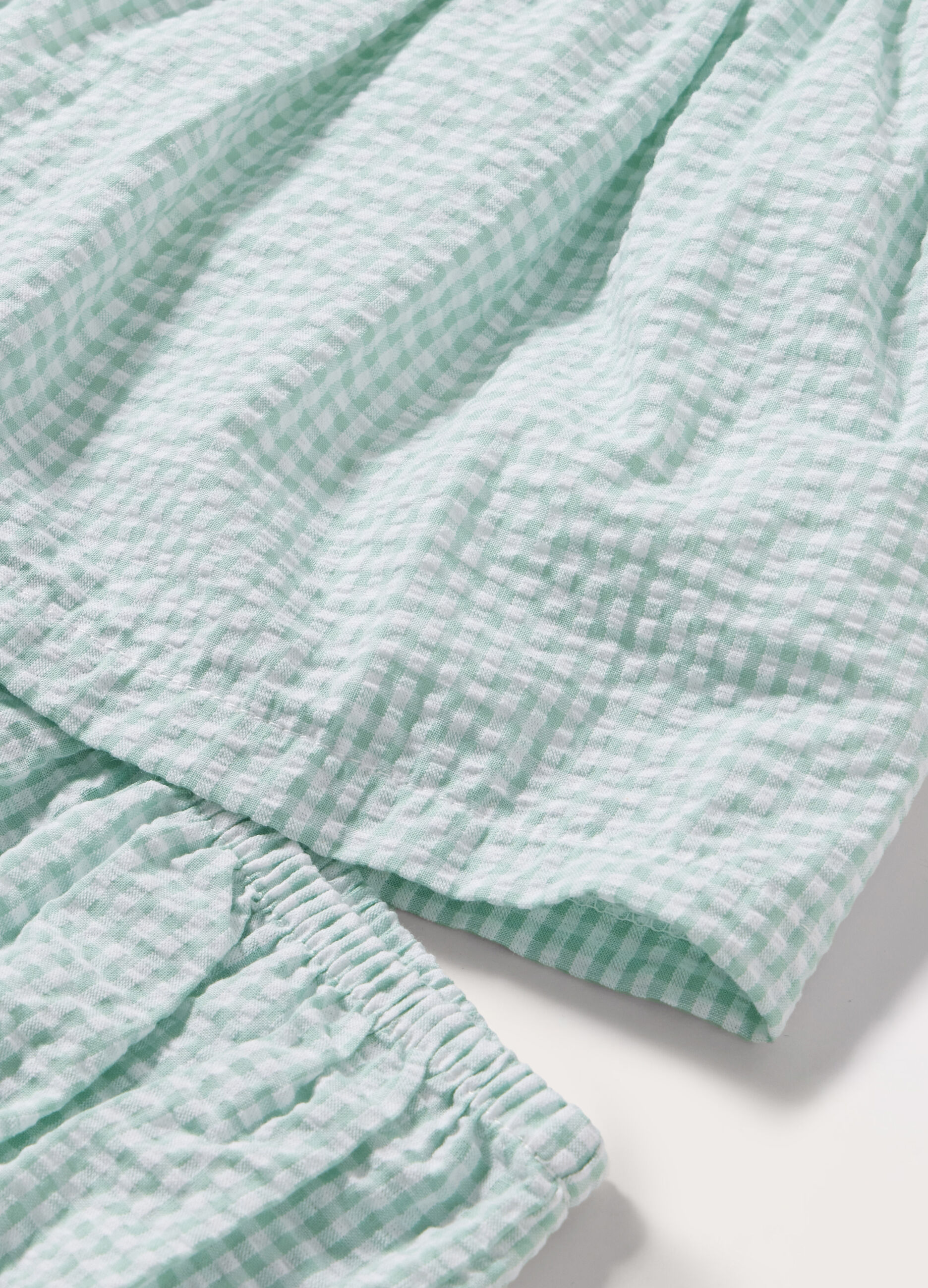 Set vestitino + shorts in misto cotone neonata_1