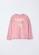 T-shirt in jersey di puro cotone bambina_0