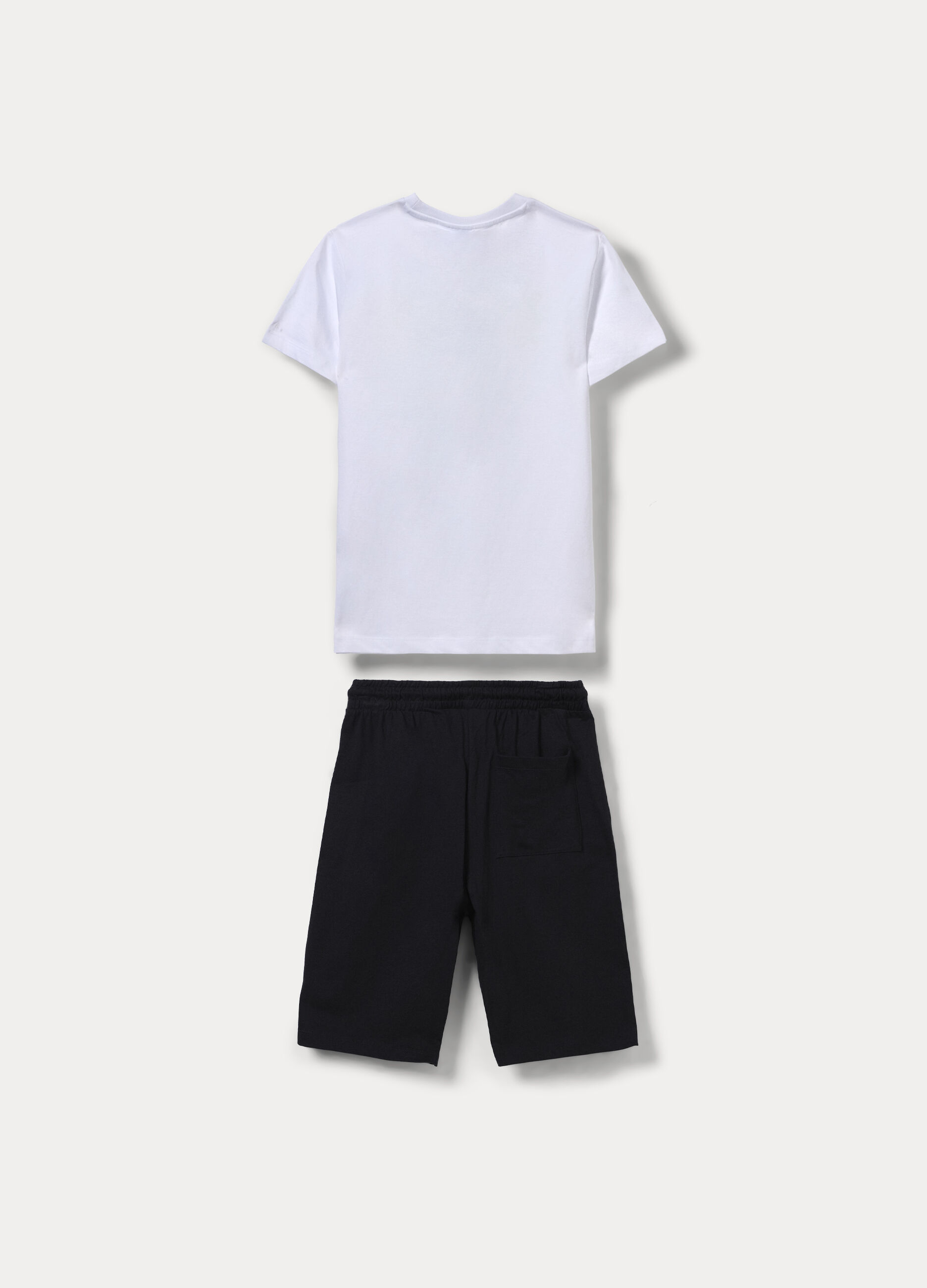 Jogging set in jersey di puro cotone ragazzo_1