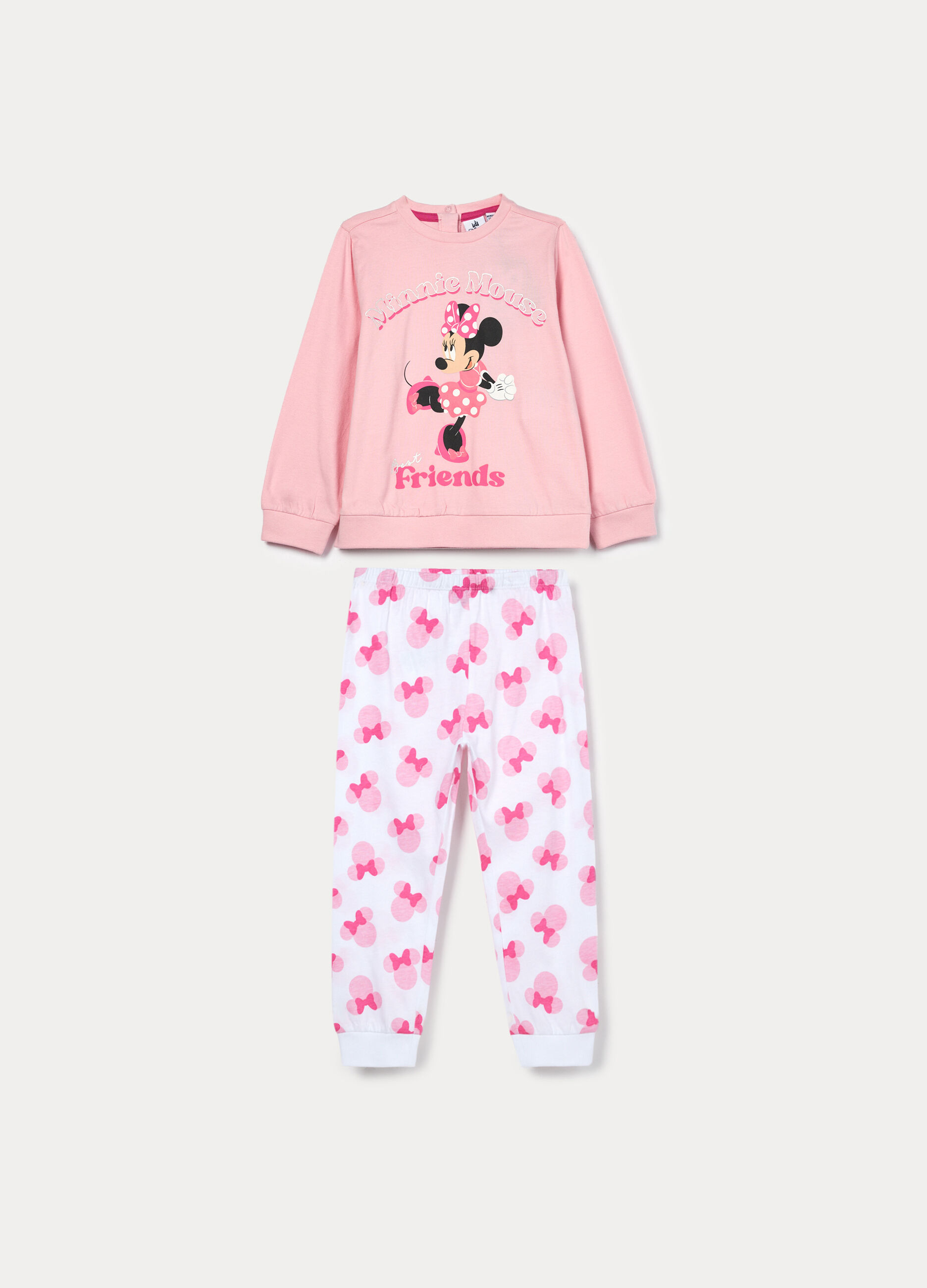 Set pigiama lungo Disney in jersey di puro cotone_0