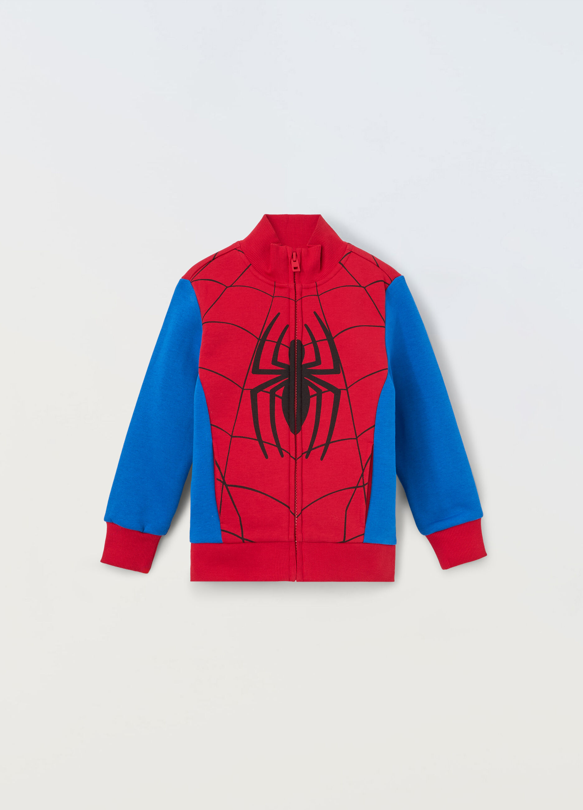 Felpa full zip con stampa bambino_0