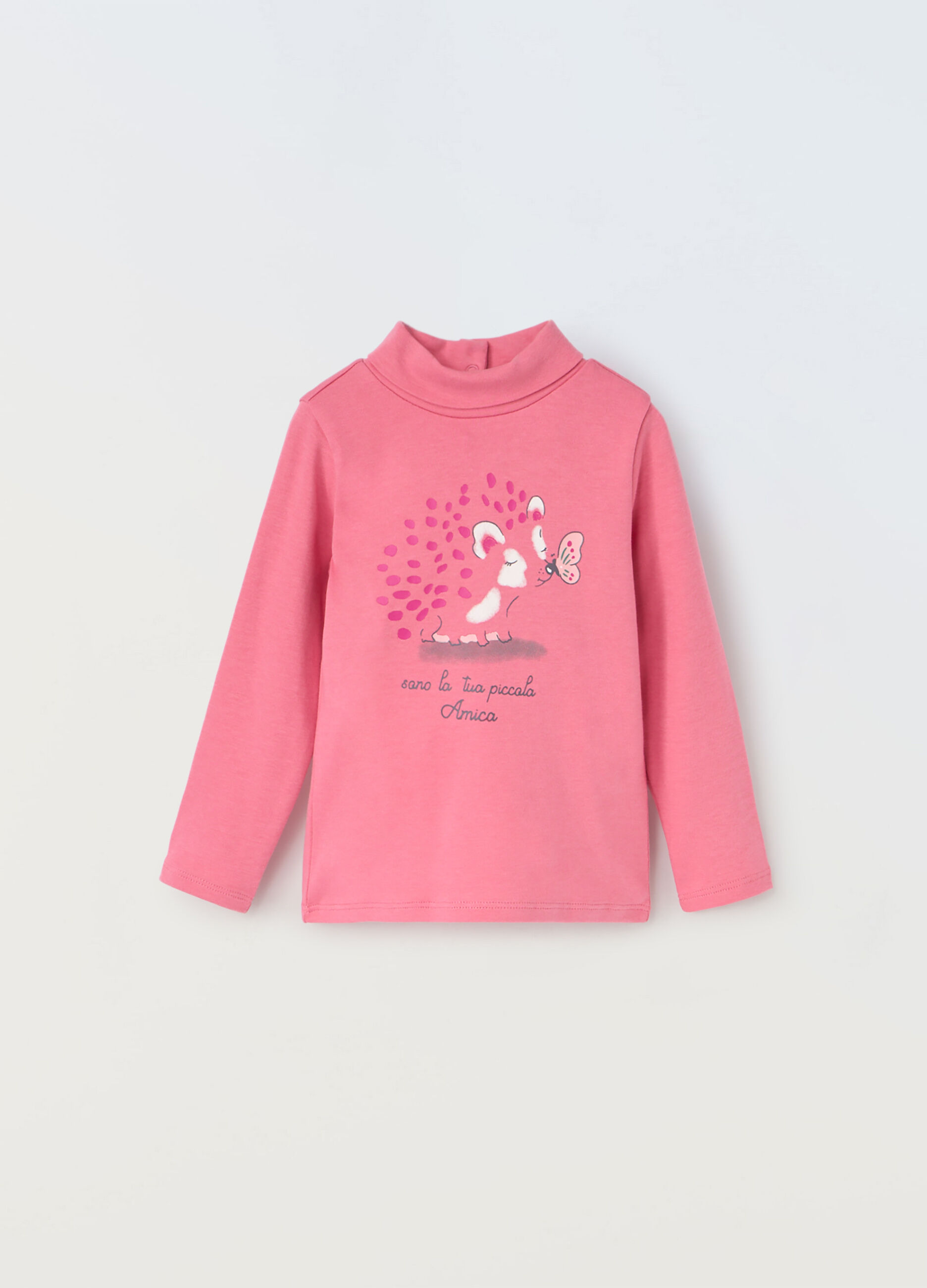 T-shirt in puro cotone neonata_0