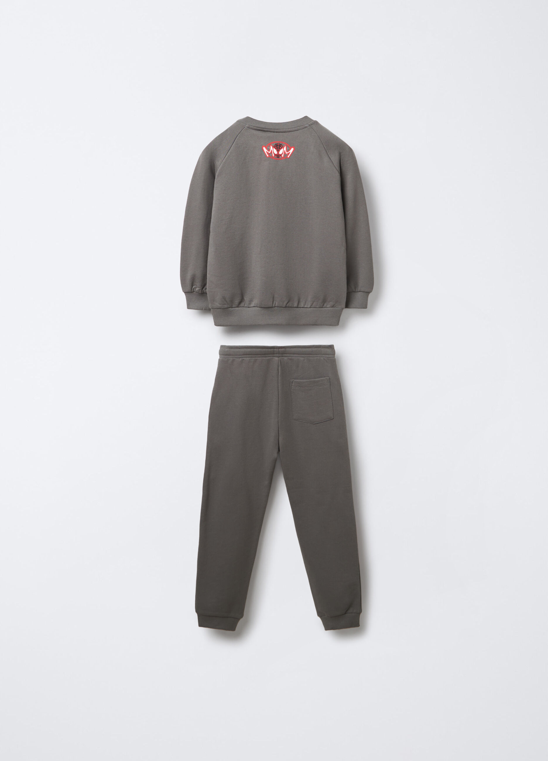 Jogging set Marvel in puro cotone garzato bambino_1
