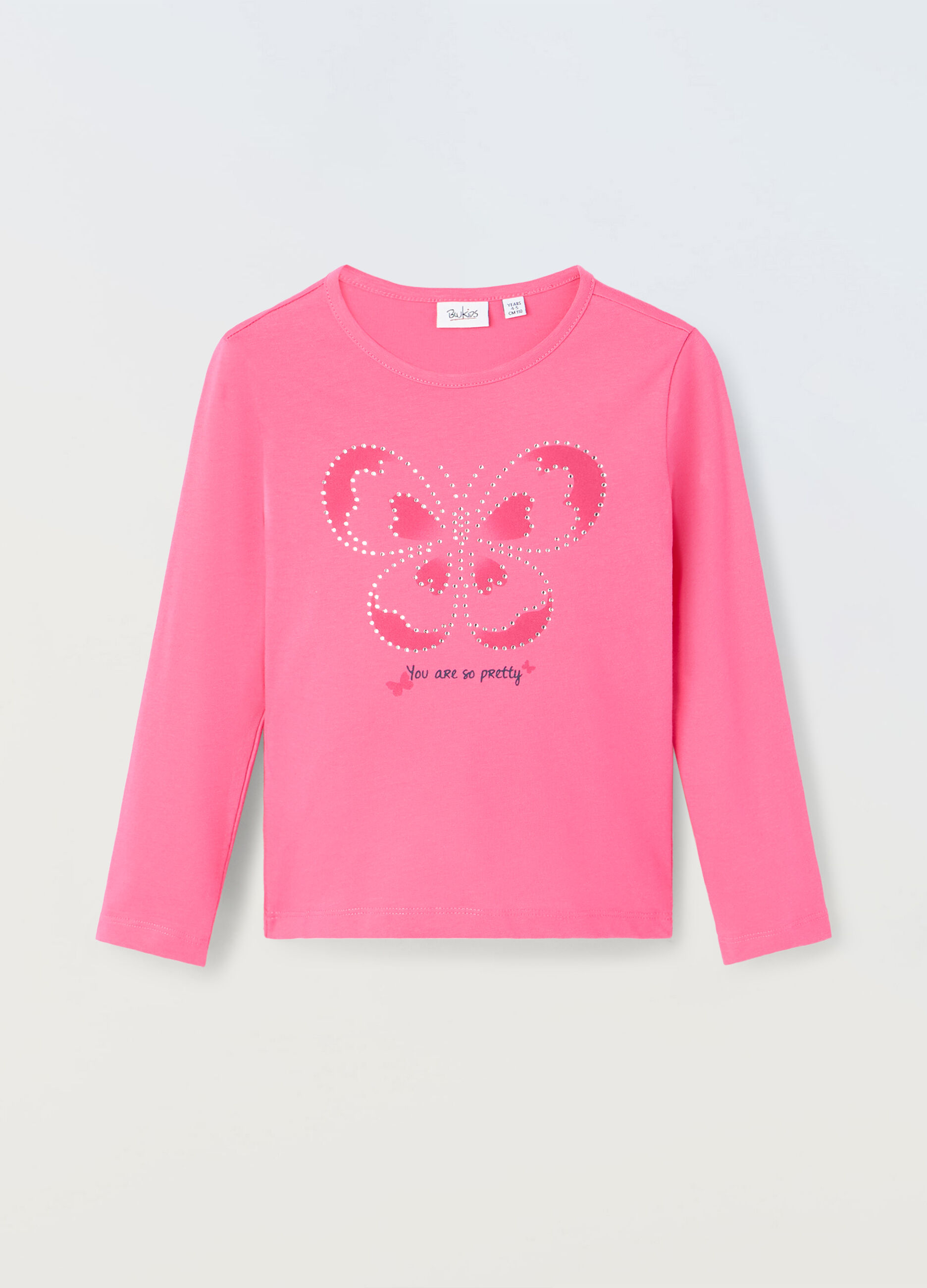 T-shirt in puro cotone bambina