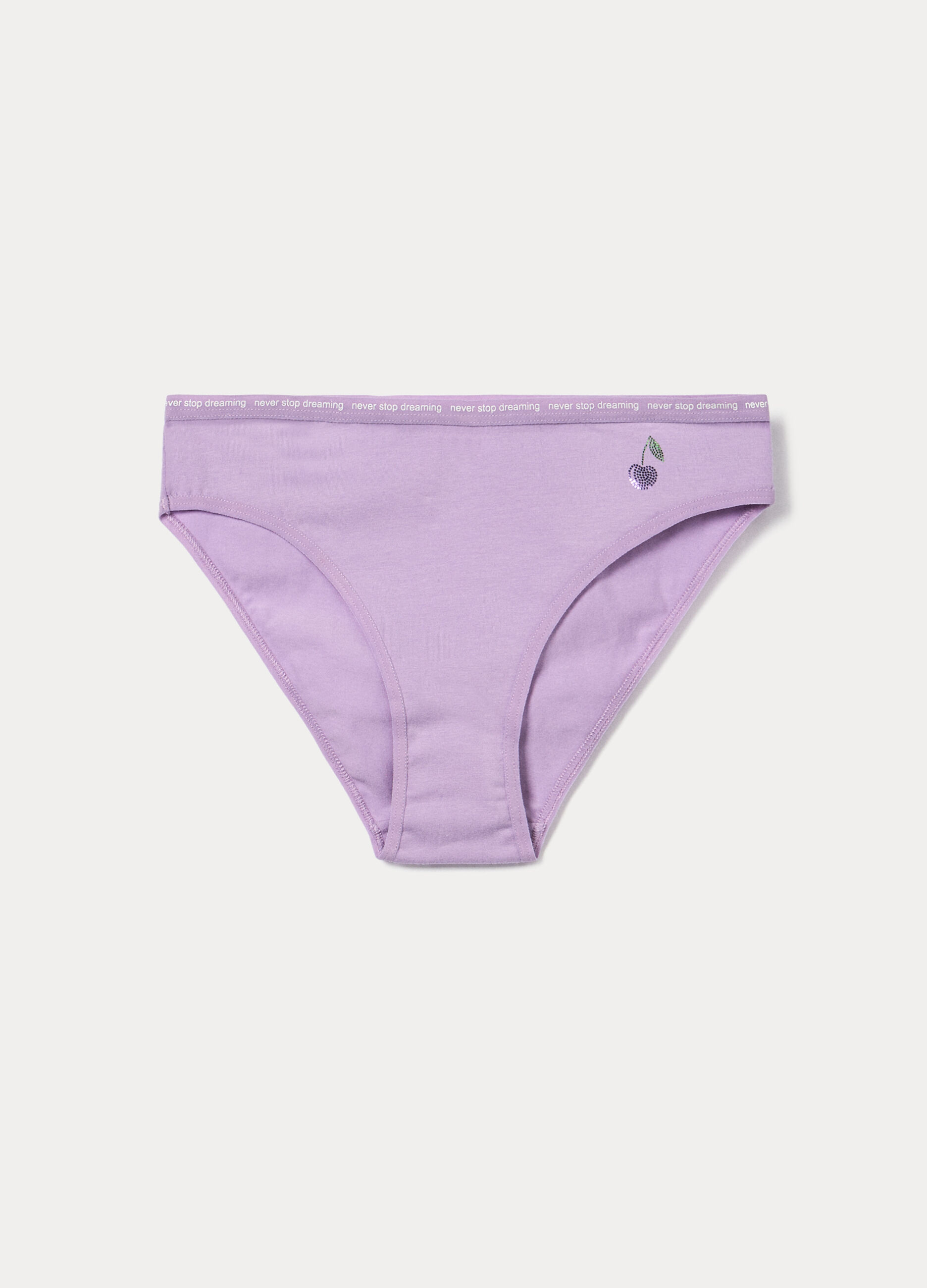 Pack 5 slip in jersey di cotone stretch ragazza_1