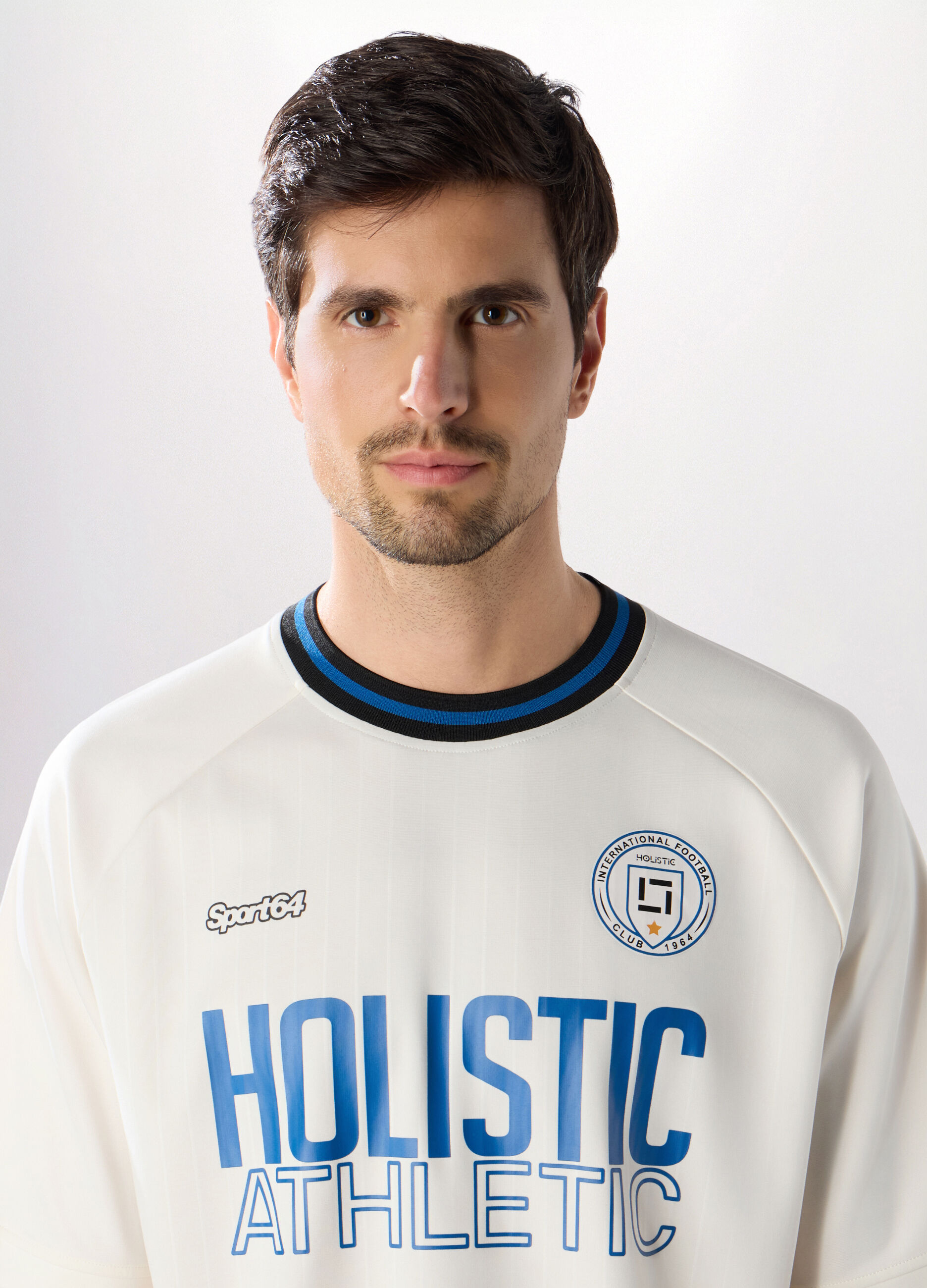 T-shirt football con stampa uomo_2