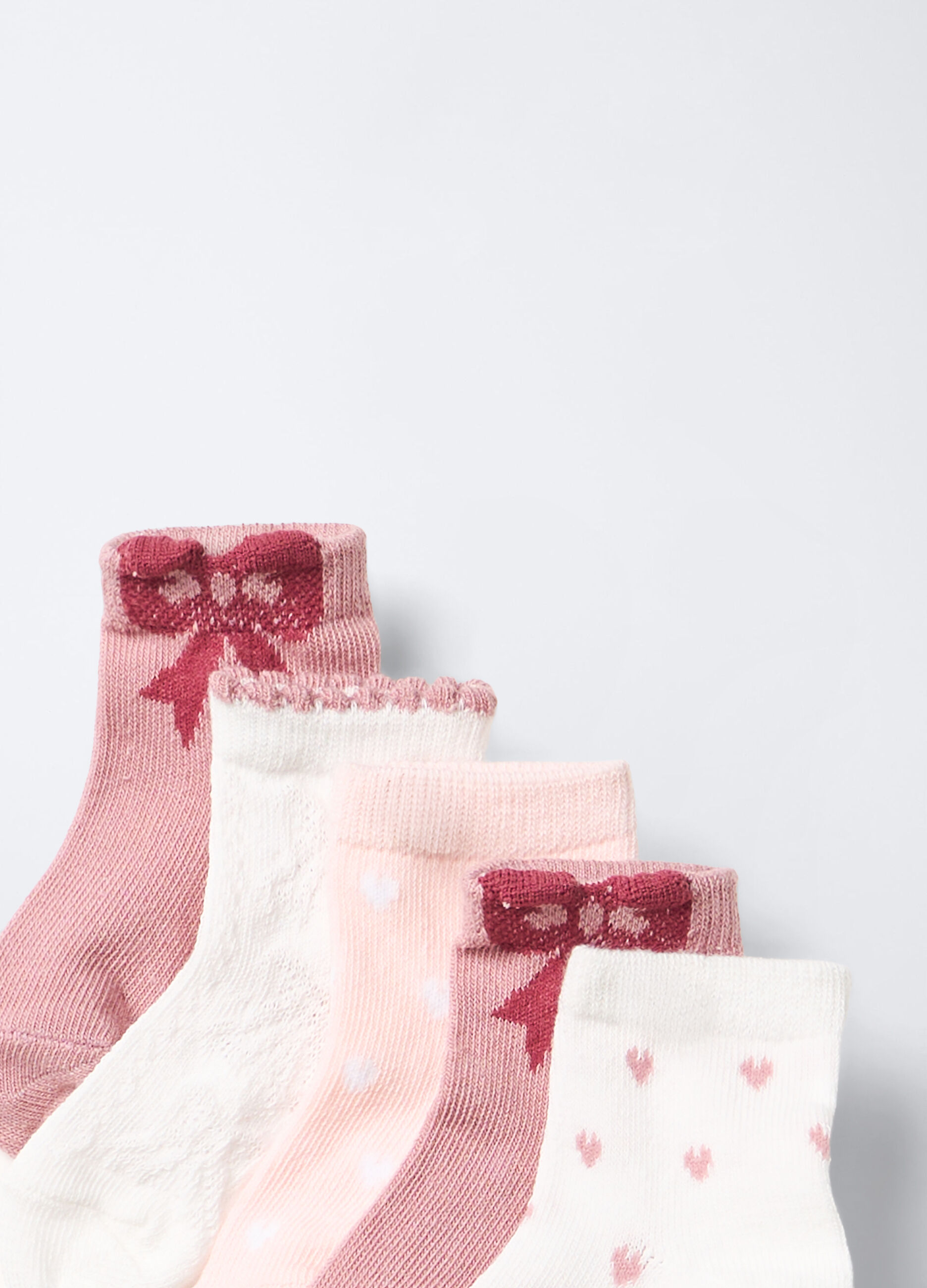 Pack 5 calze corte misto cotone stretch_2