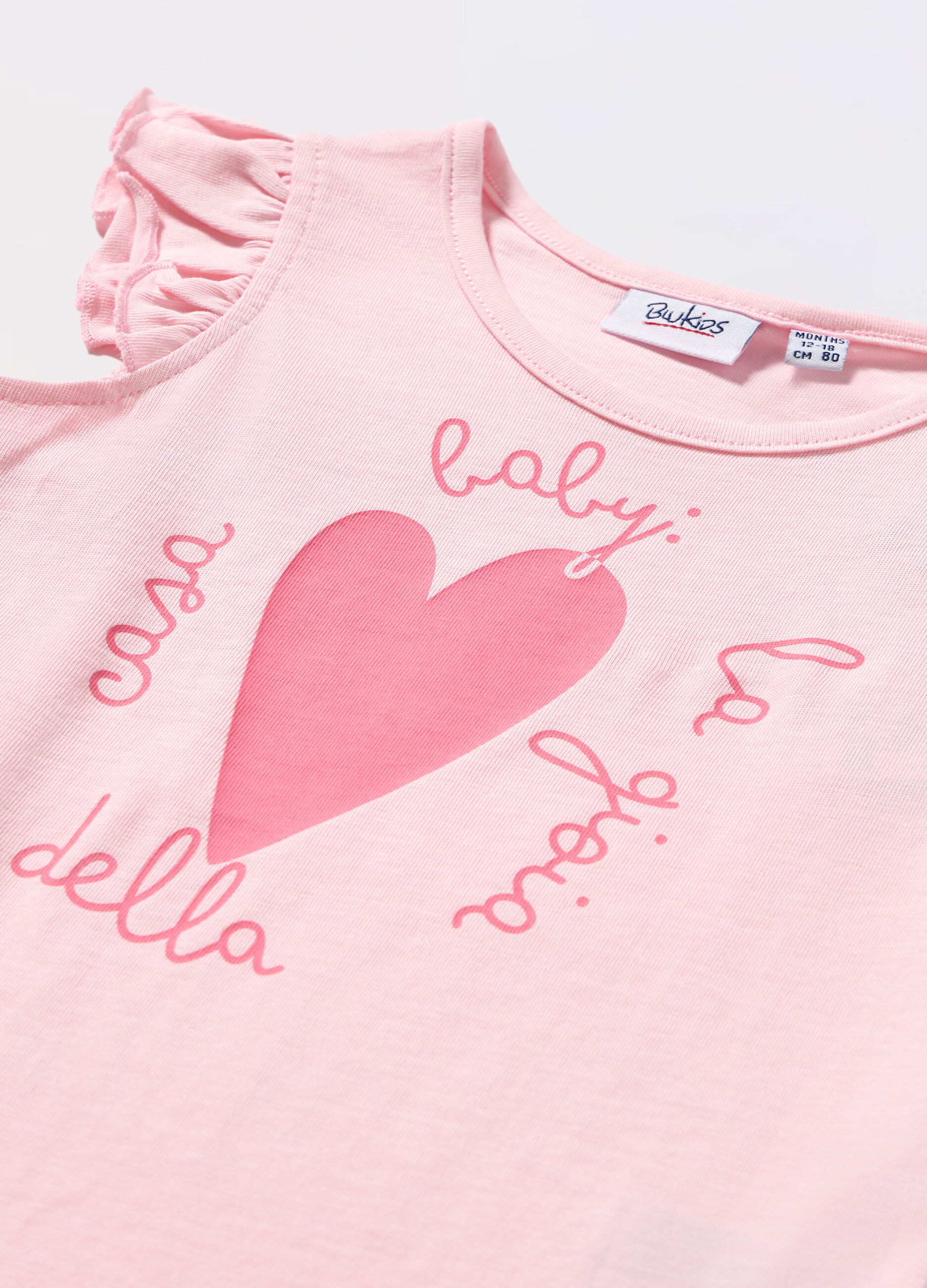 Top in jersey di puro cotone neonata_1