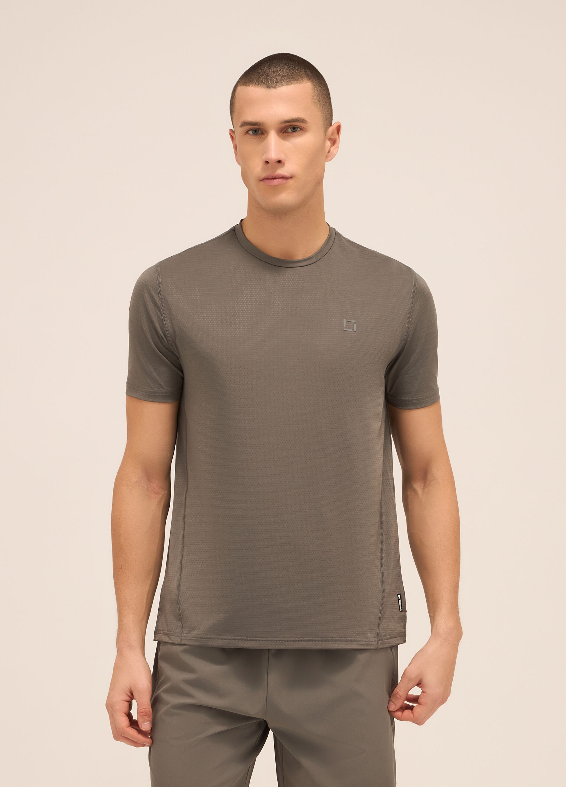 T-shirt tecnica a maniche corte uomo_0