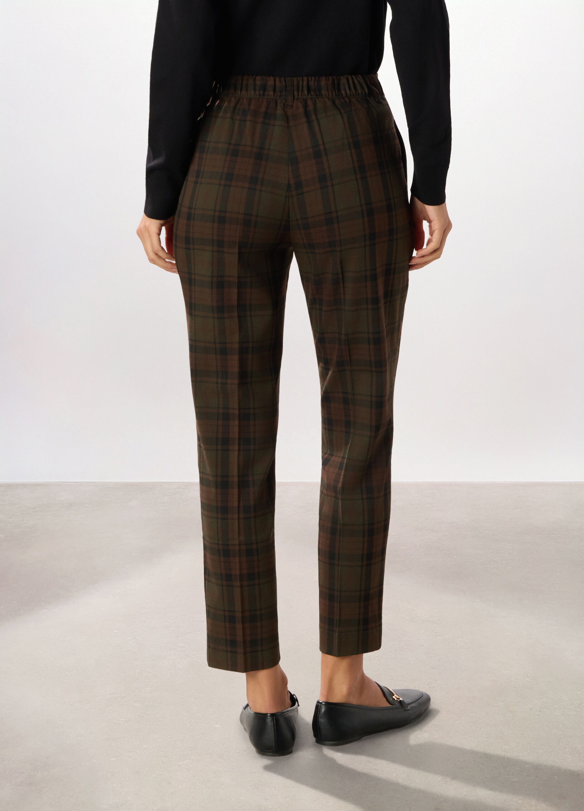 Pantaloni misto viscosa donna_1