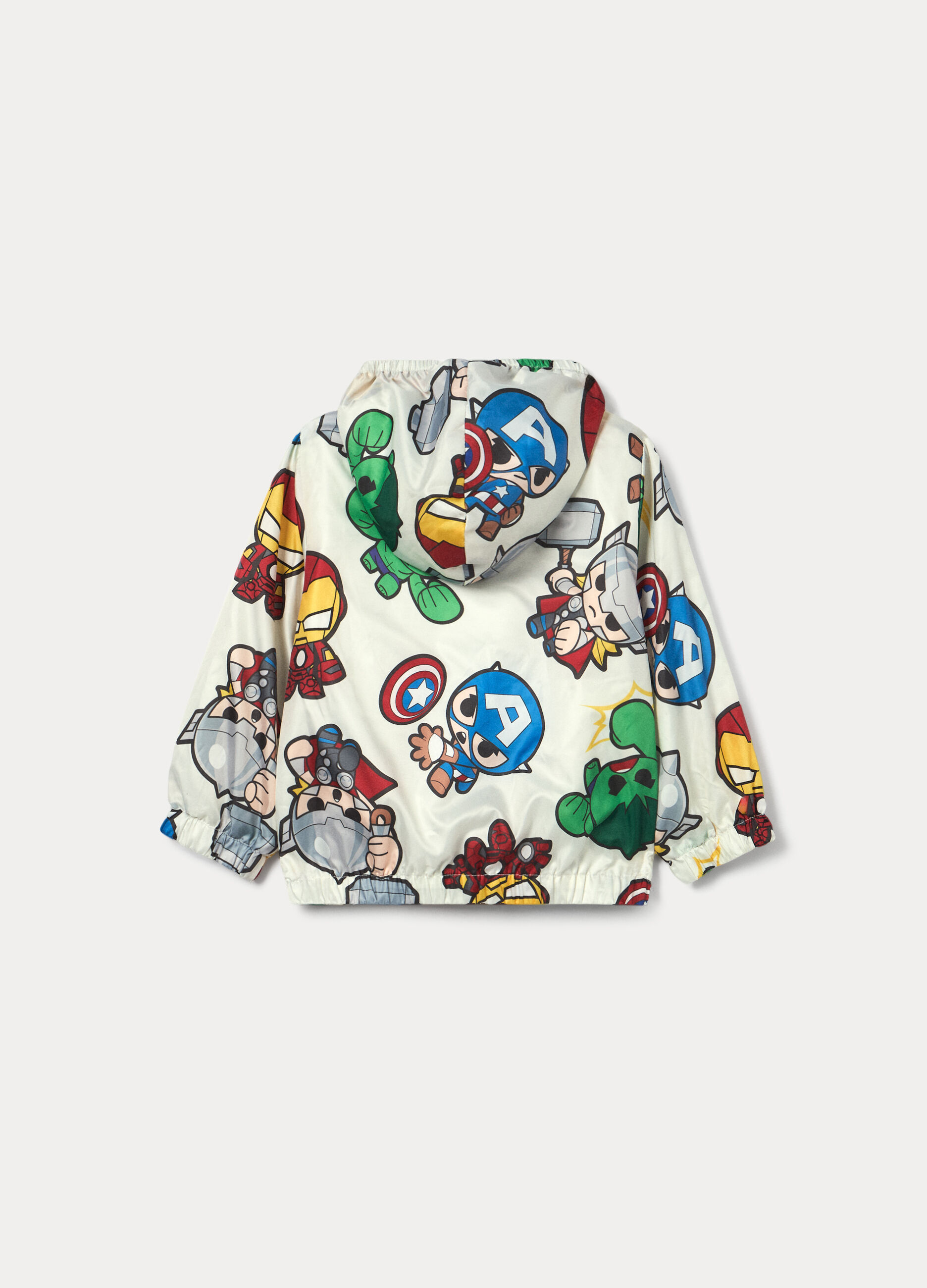 Giacca a vento Marvel con cappuccio bimbo_1
