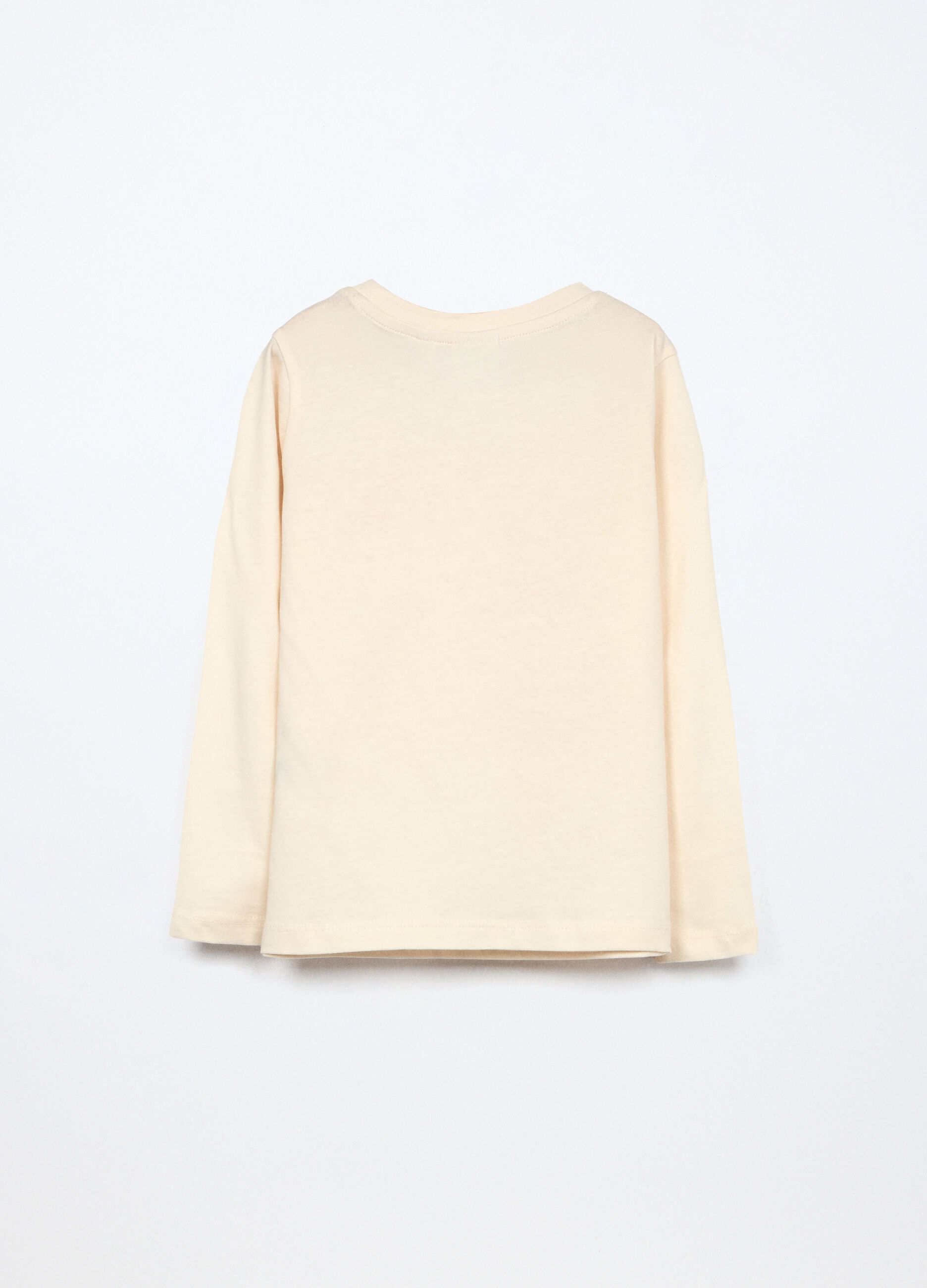 T-shirt in jersey di puro cotone bambina_1