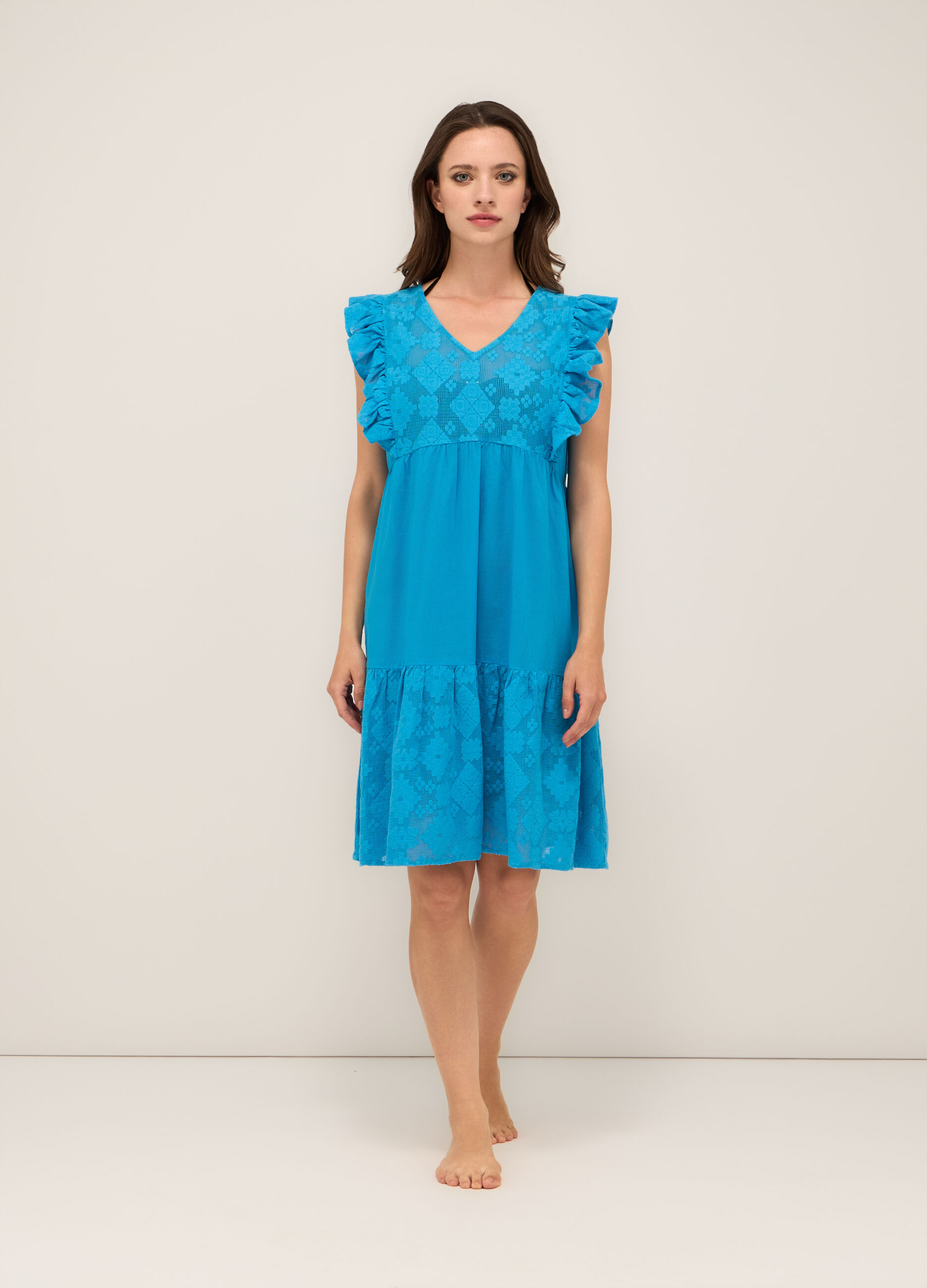 Copricostume misto cotone donna_0