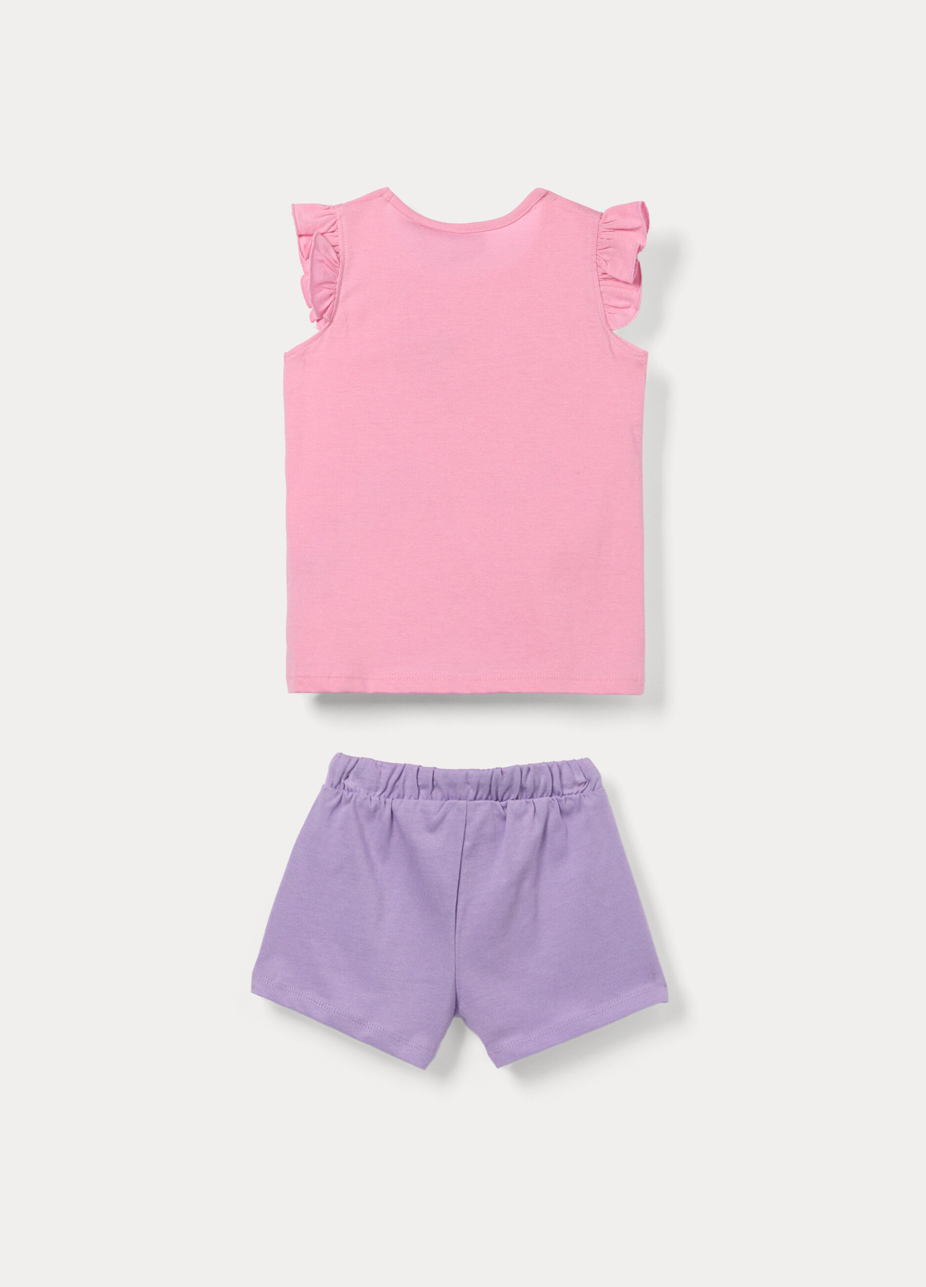 Jogging set in jersey di puro cotone bimba_1