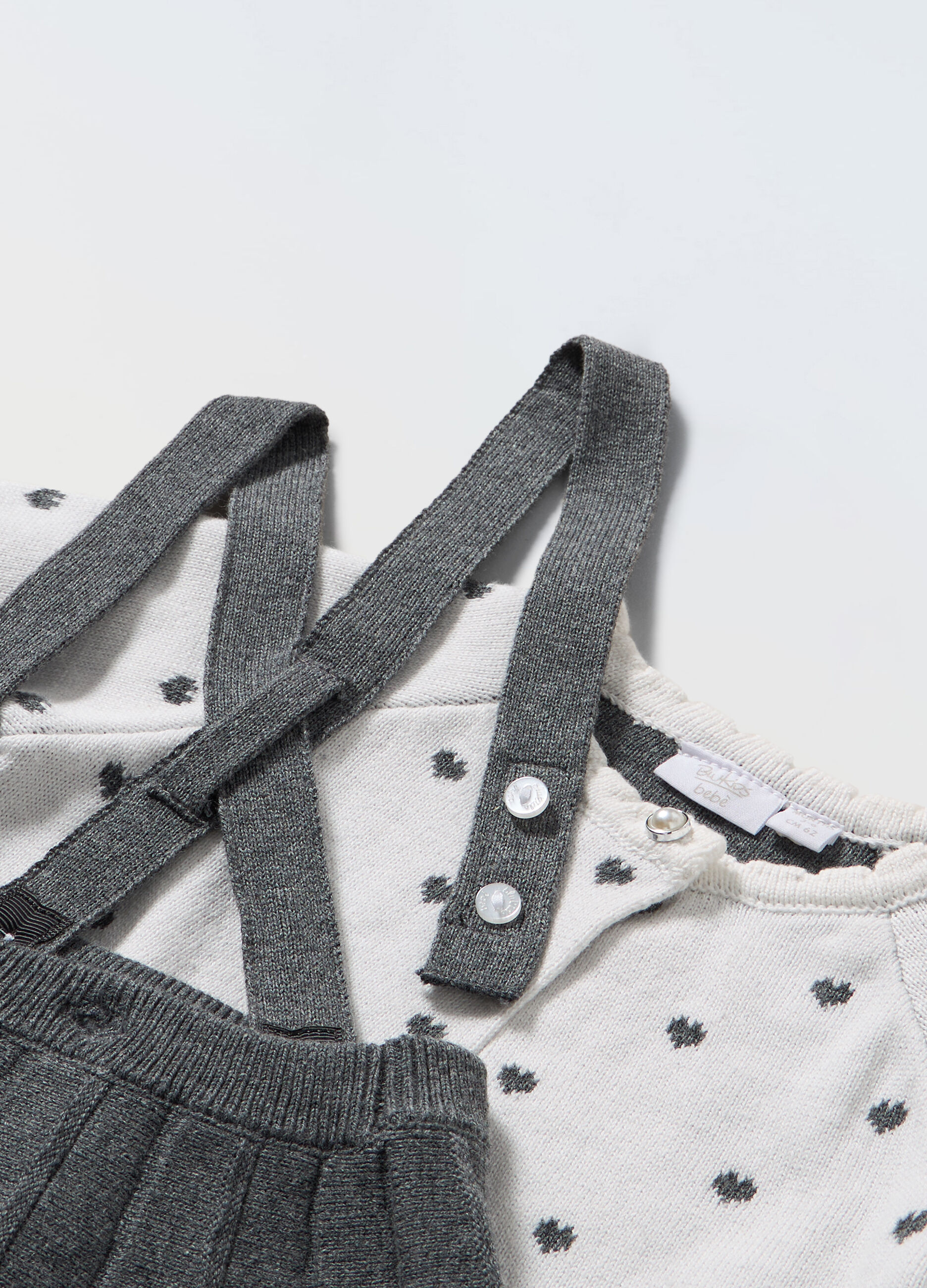 Set tricot in puro cotone neonata_1