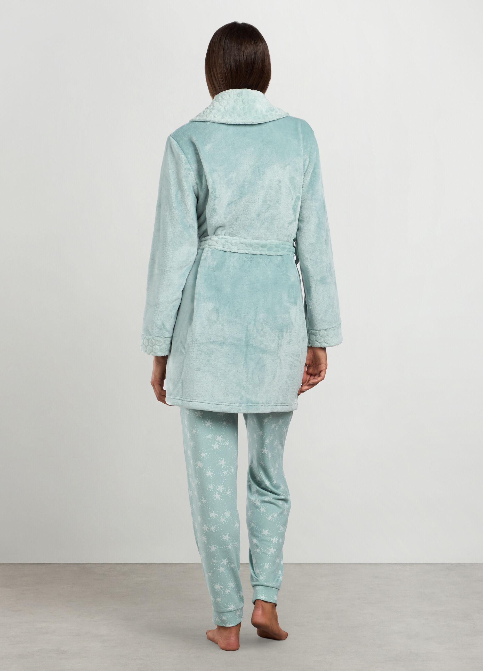 Vestaglia in coral fleece donna_1