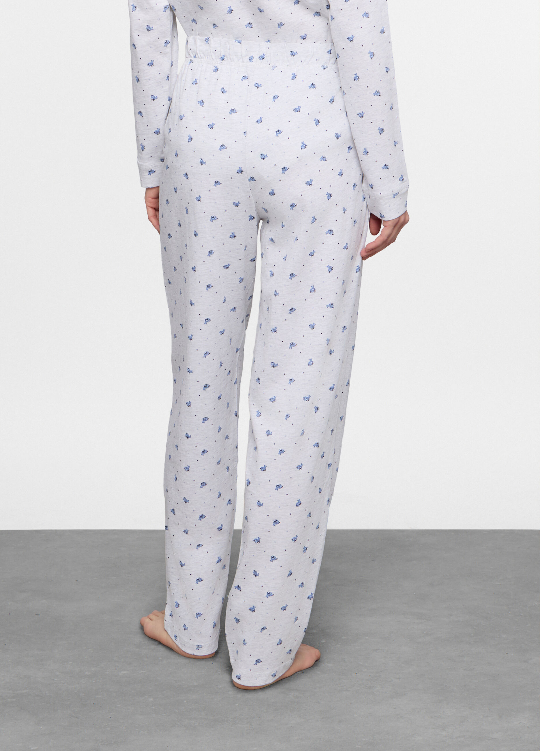 Pantaloni pigiama regular fit donna_1