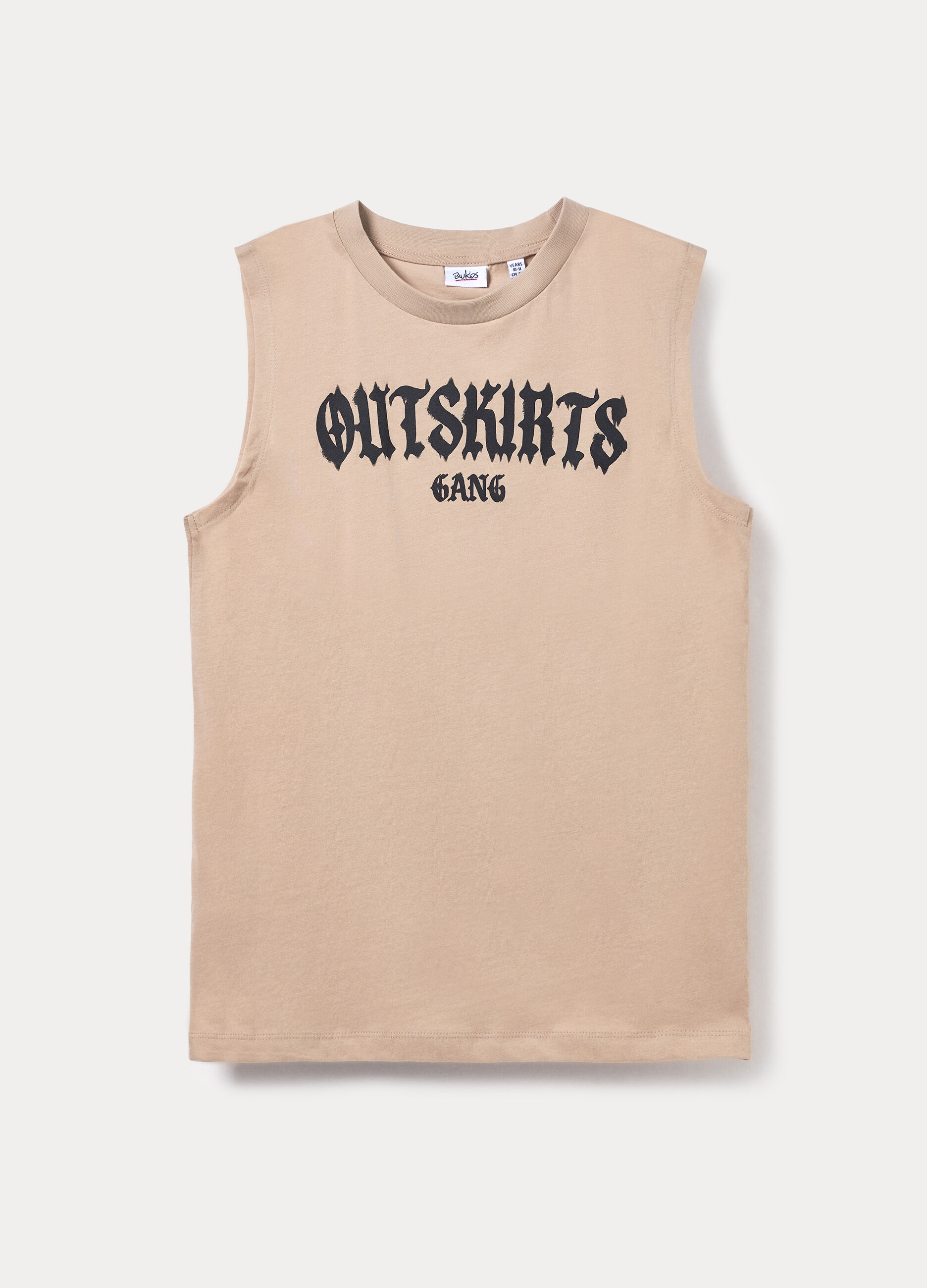 Canotta in jersey di puro cotone ragazzo_0