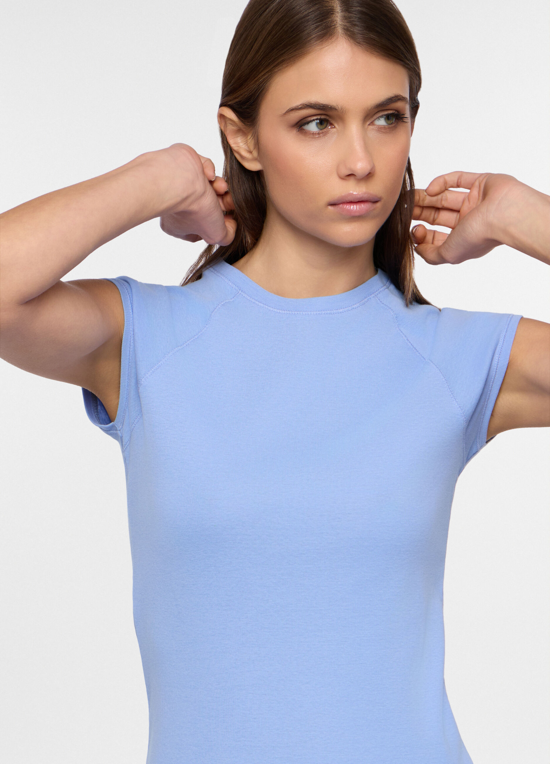 T-shirt girocollo donna_2